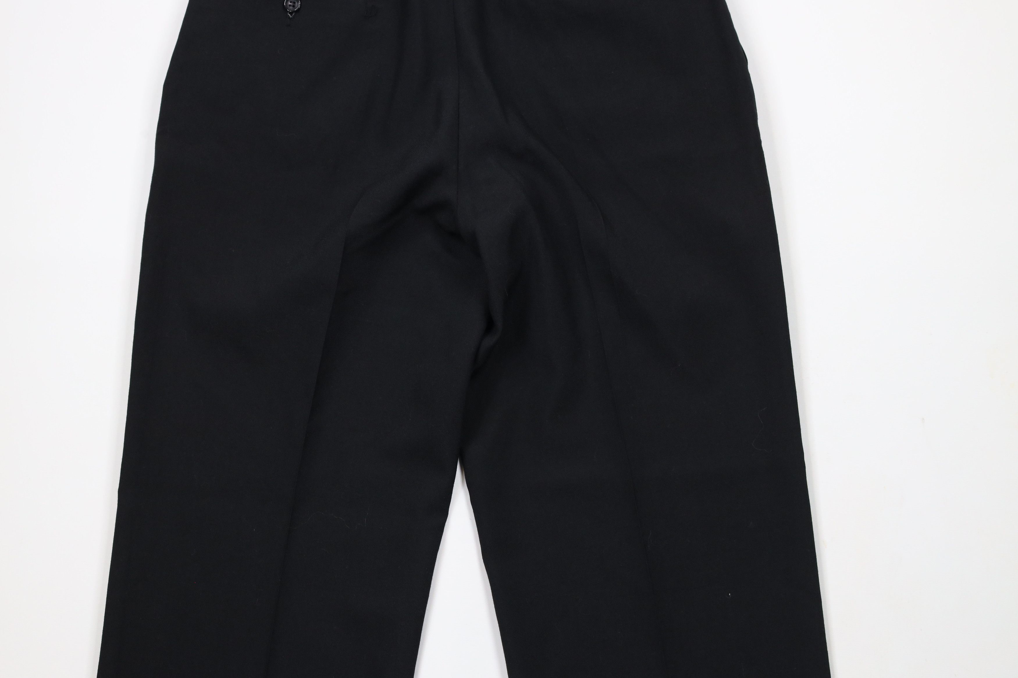 Vintage Vintage 90s Streetwear Wide Leg Chino Pants Black USA Size US 32 / EU 48 - 12 Thumbnail