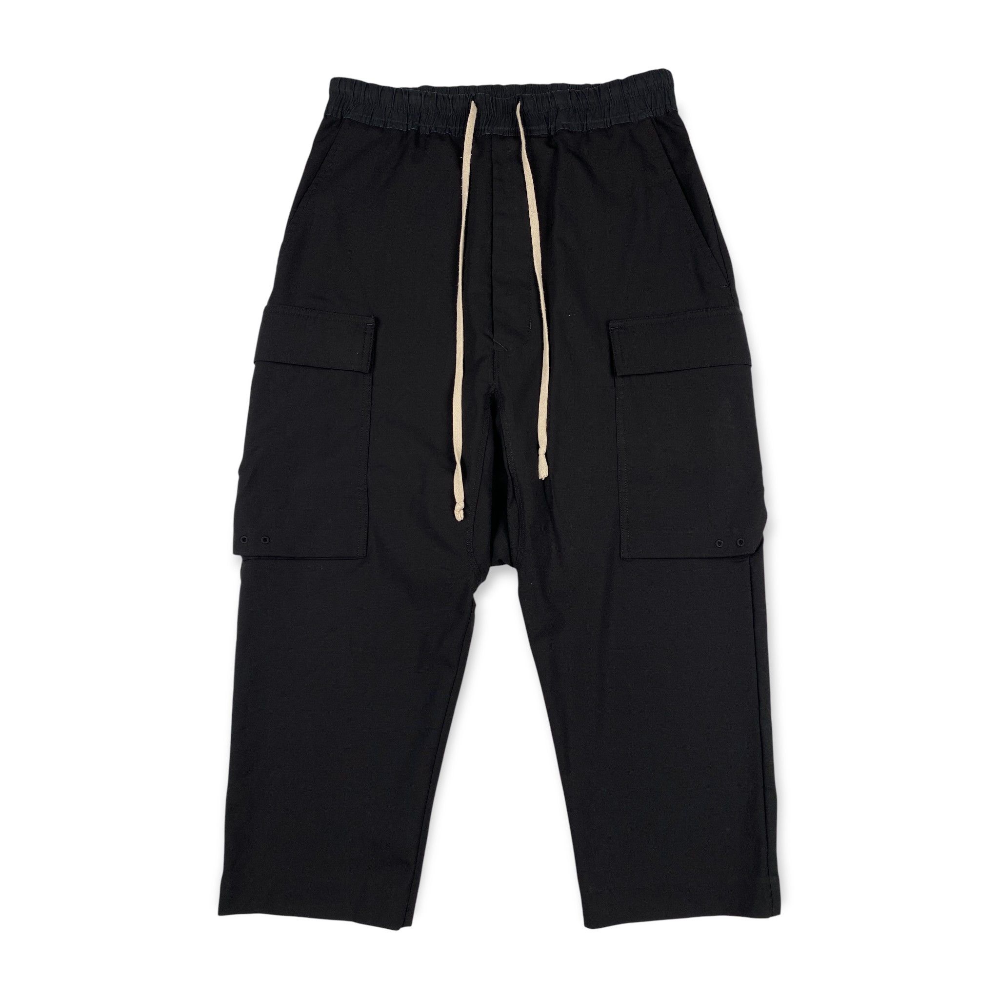 パンツ Rick Owens DRAWSTRING ASTAIRE Rick Owens Astaire cropped drawstring trousers|RP02C1303ZL09