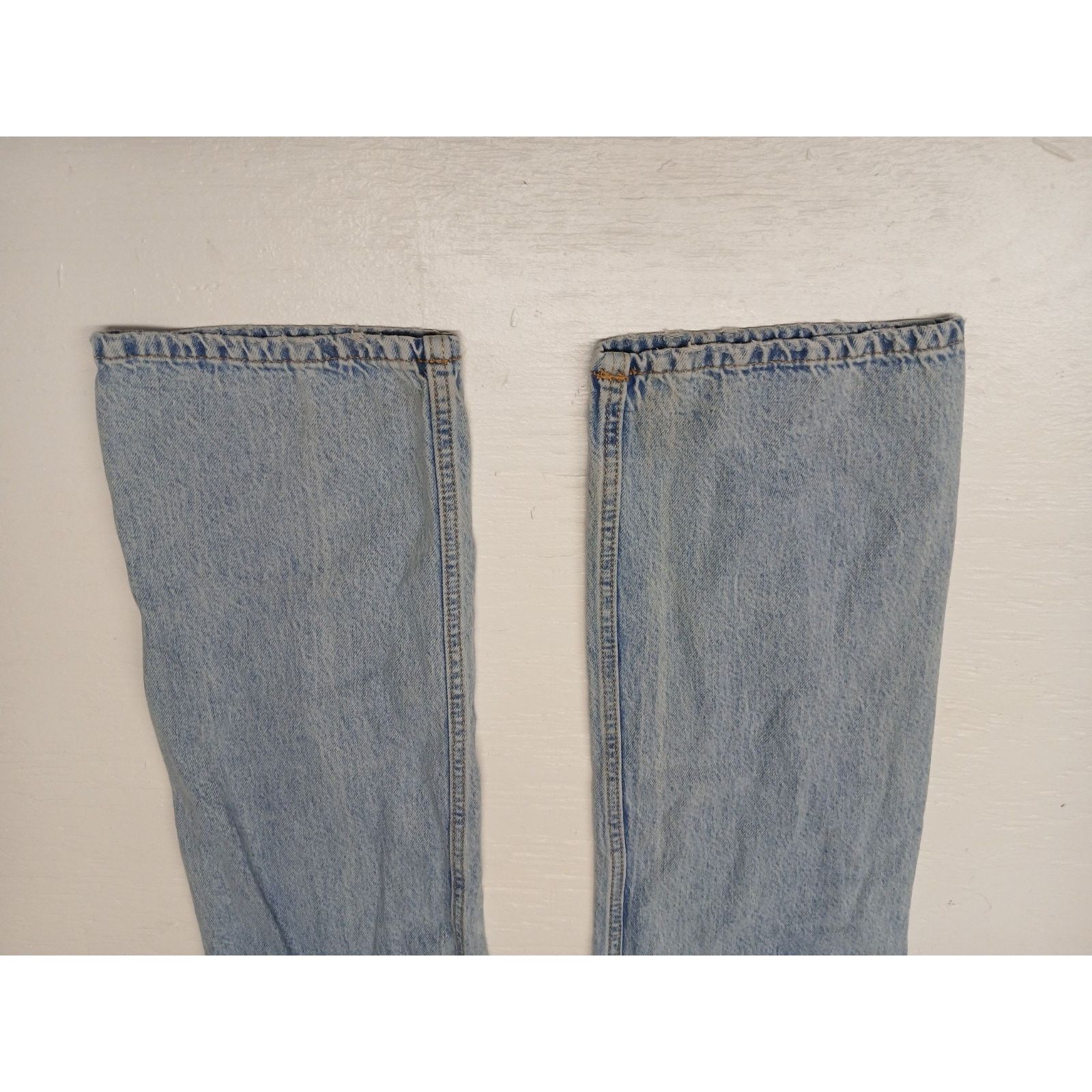 Aeropostale Aéropostale (6R) High Rise Baggy Fit Light Blue Denim Jeans Size 28" / US 6 / IT 42 - 10 Thumbnail