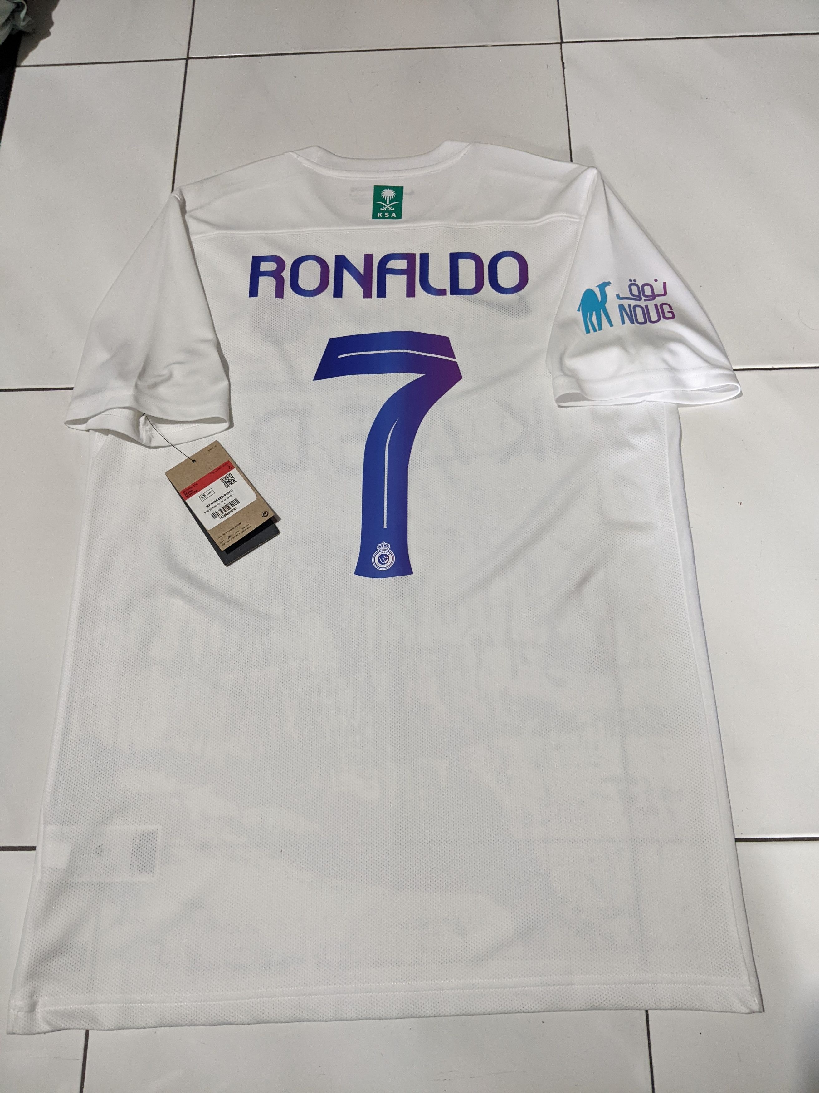 Nike Al Nassr 2023-2024 Away Jersey Cristiano Ronaldo 7 Size US L / EU 52-54 / 3 - 2 Thumbnail