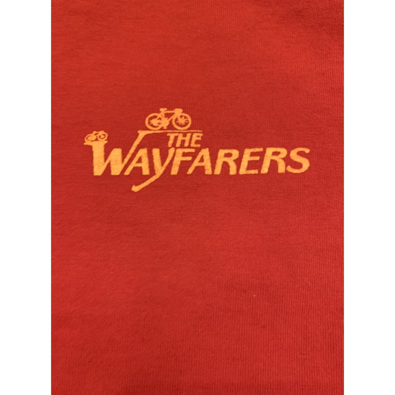 Penn VINTAGE Penn Central Bicycle Tour 1994 Wayfarers T Shirt Sz L Red Adults Mens Single Stitch Shirt 90s Size US L / EU 52-54 / 3 - 2 Thumbnail
