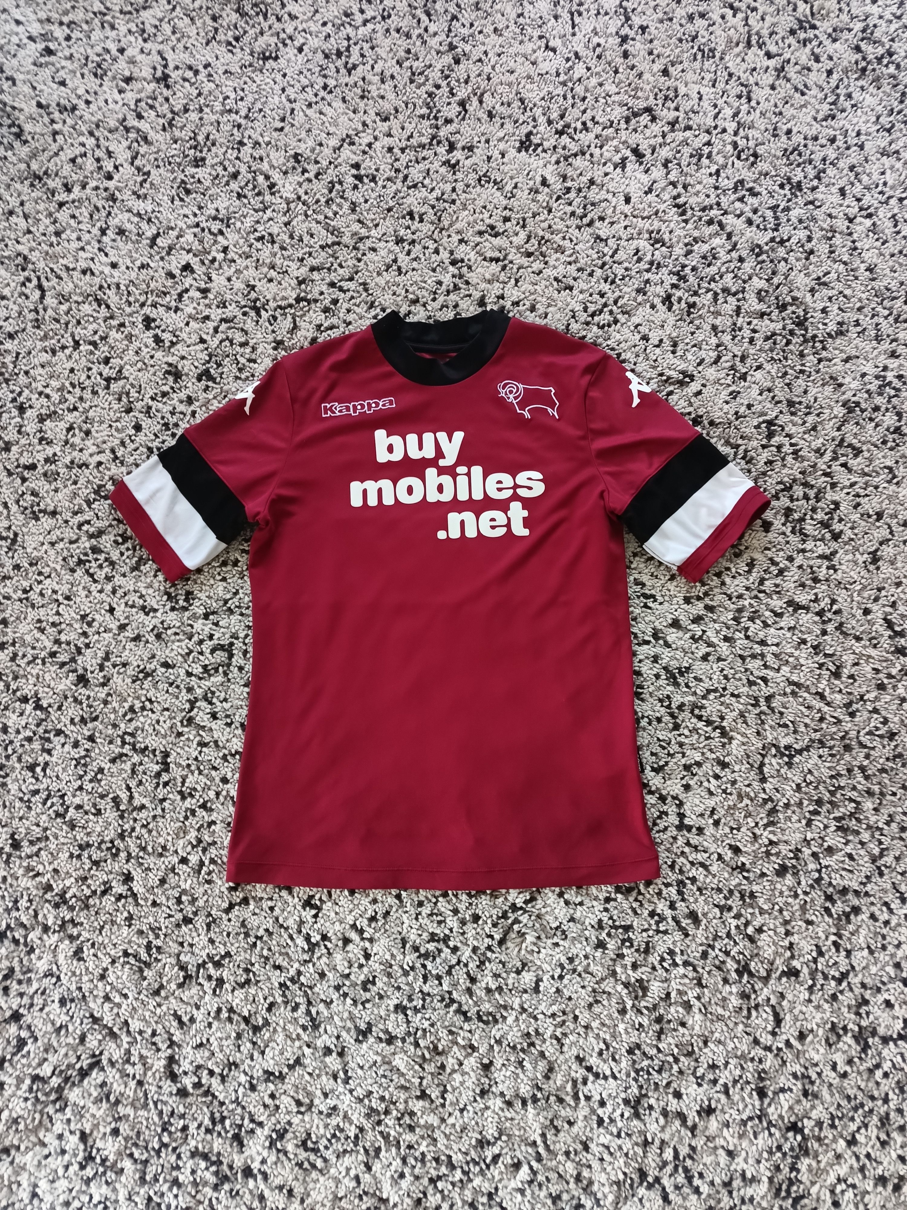 Kappa Derby County 2013/14 soccer jersey Size US M / EU 48-50 / 2 - 1 Thumbnail