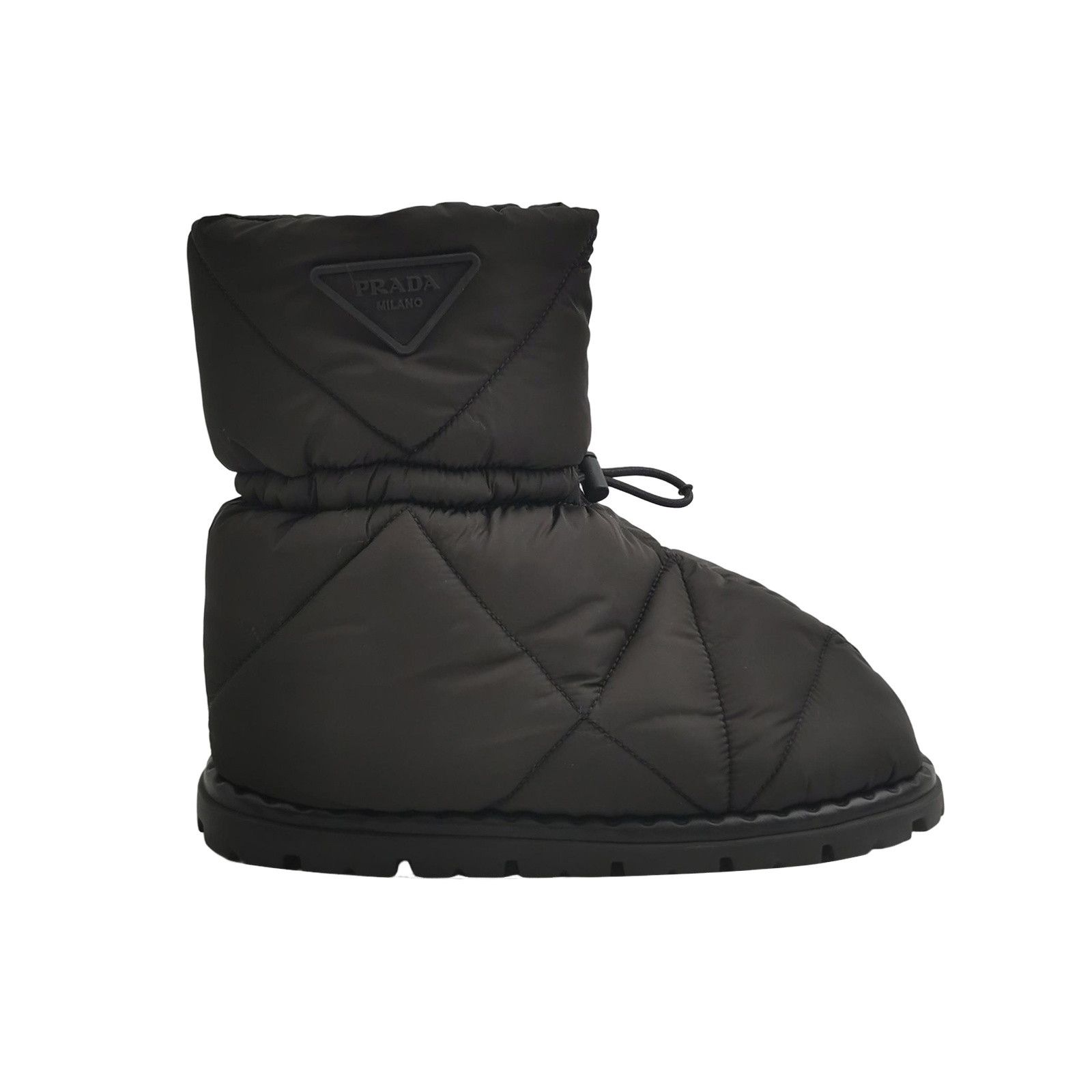 Prada Prada Quilted Padded Nylon Boots 40.5 Size US 7 / EU 40 - 1 Thumbnail