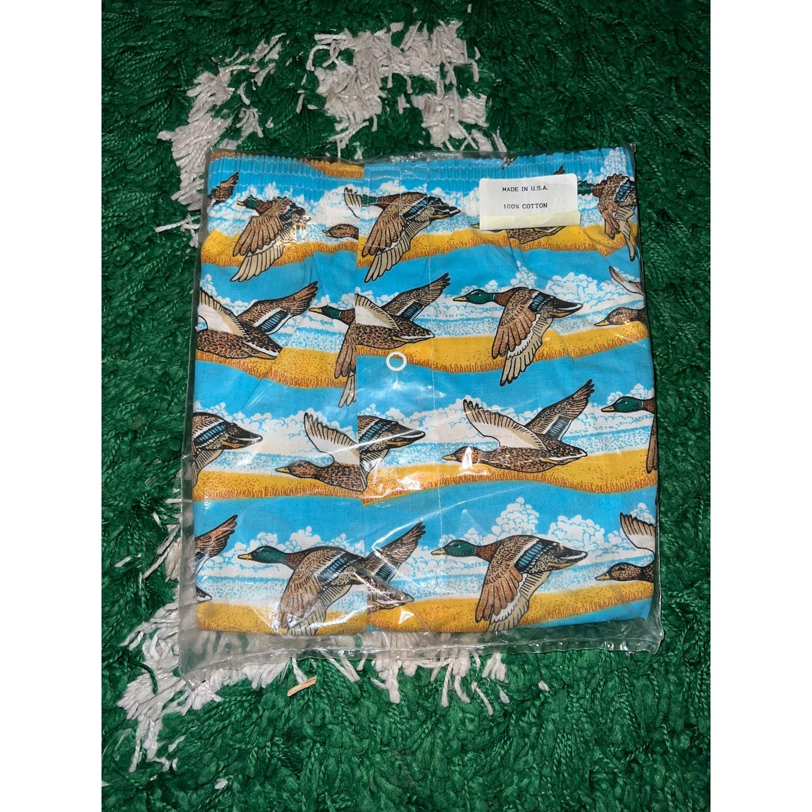 Vintage Vintage Ducks Boxers Briefs Bottoms VTG NWT NEW Medium Size ONE SIZE - 1 Thumbnail