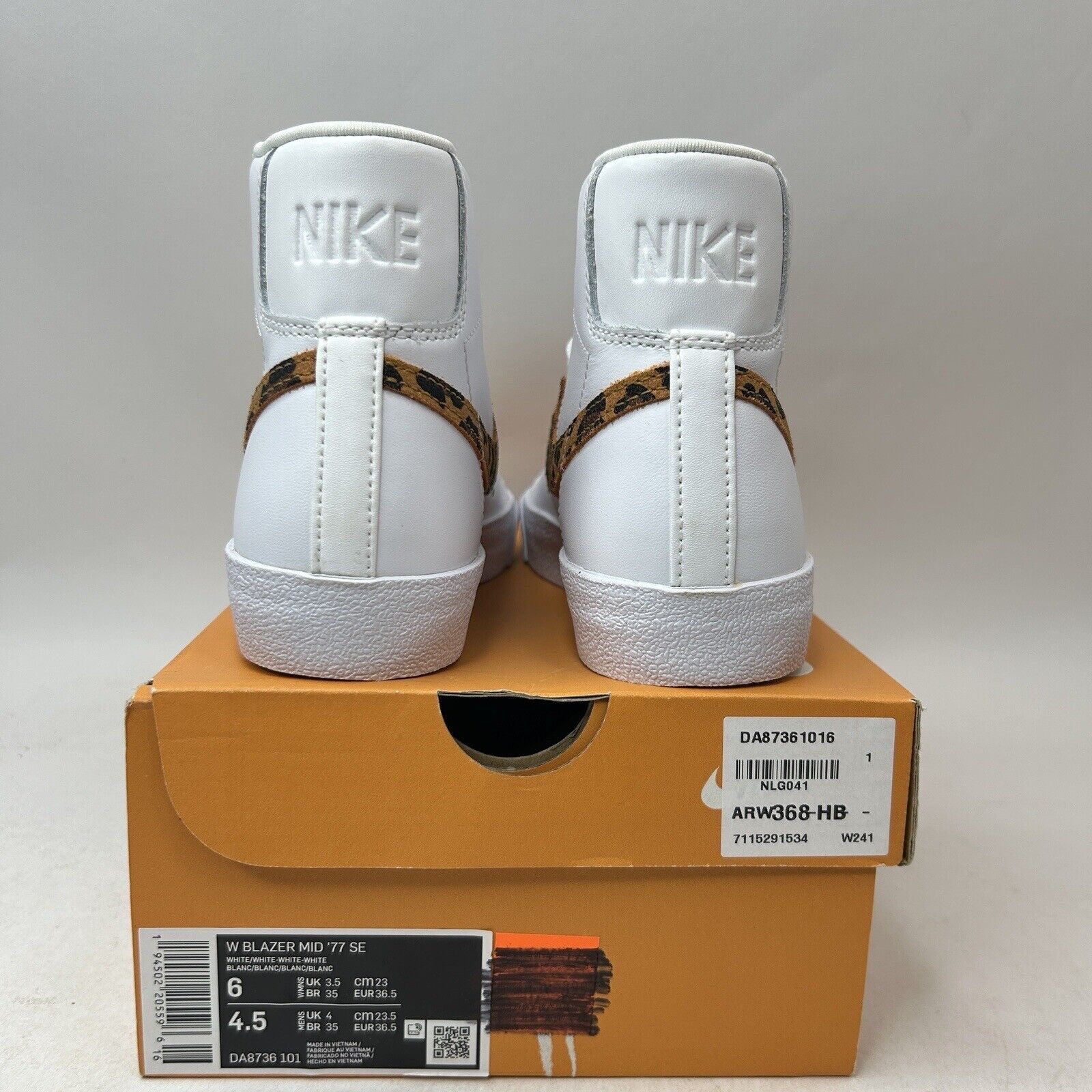 Nike Nike Blazer Mid ‘77 SE WMNS “Leopard” 2024 Size US 6 / IT 36 - 4 Thumbnail