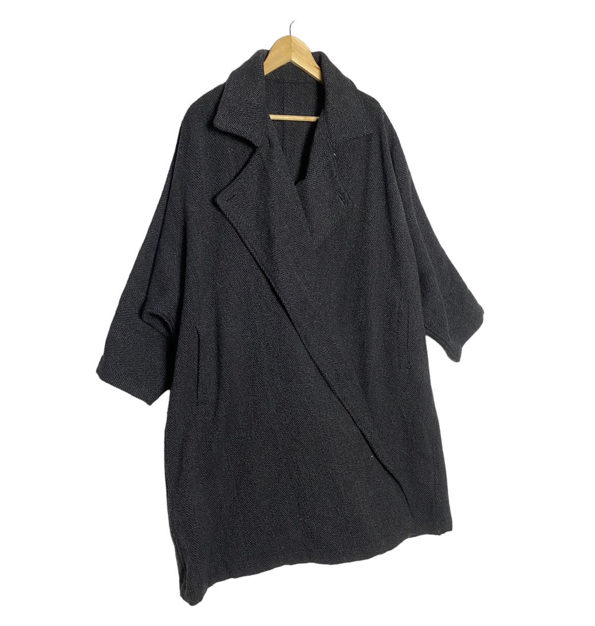 Vintage Vintage 80s Y’S Yohji Yamamoto Wool Jacket Size US L / EU 52-54 / 3 - 6 Thumbnail