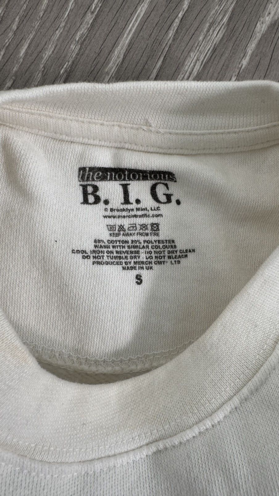 Other The Notorious B.I.G. White Sweatshirt - Size S Size US S / EU 44-46 / 1 - 5 Thumbnail