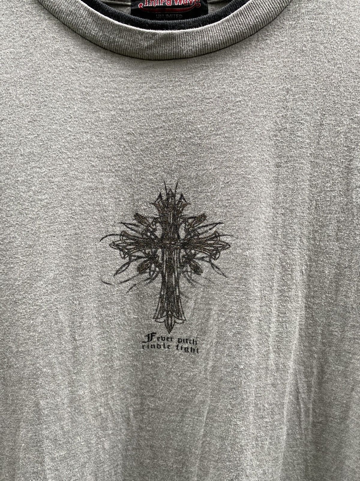 Hysteric Glamour × If Six Was Nine × Le Grande Bleu (L.G.B.) Japanese ThirdWave Cross Poem Seditionaries Long Sleeve Size US M / EU 48-50 / 2 - 4 Thumbnail