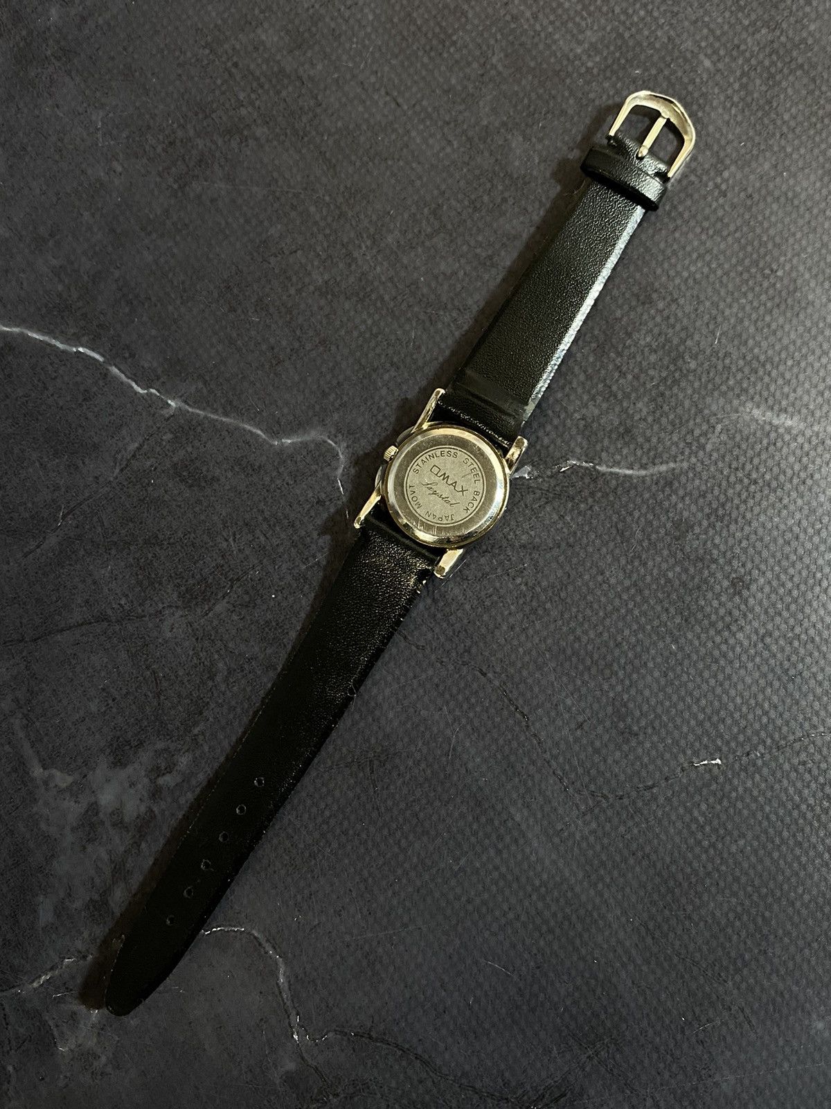 Japanese Brand Classic QMAX Leather Strap Watch Japanese Brand Size ONE SIZE - 7 Thumbnail