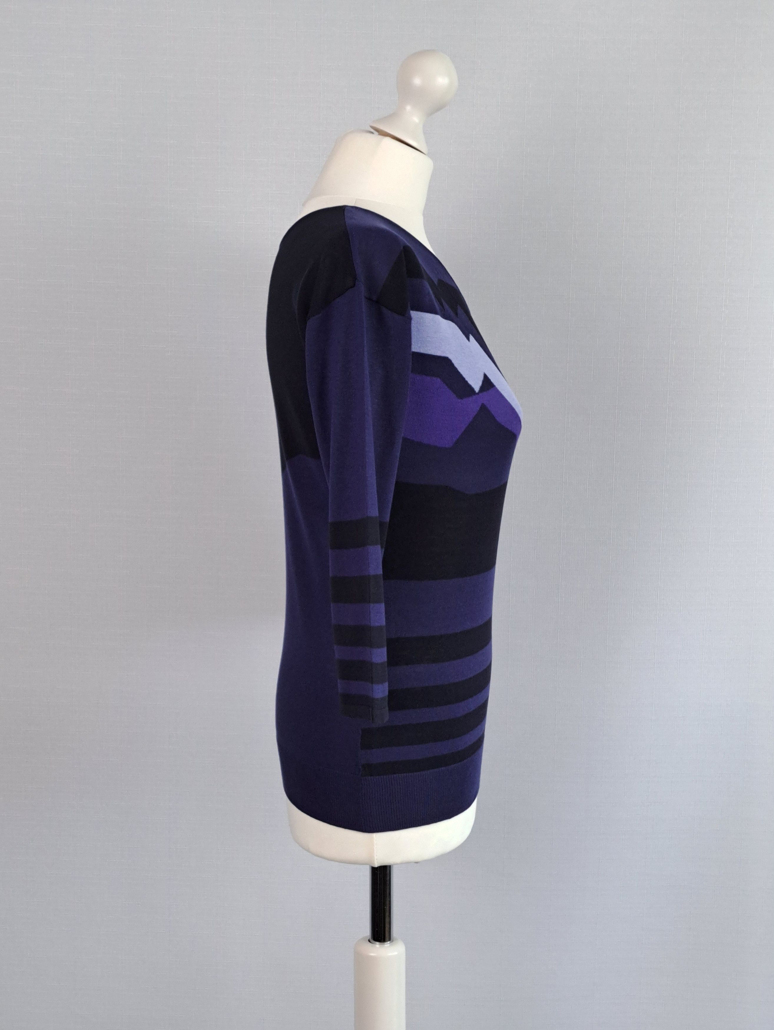 Marithe + Francois Girbaud × Vintage Vtg Marithe Francois Girbaud silk/cotton t-shirt. Size XS / US 0-2 / IT 36-38 - 2 Thumbnail
