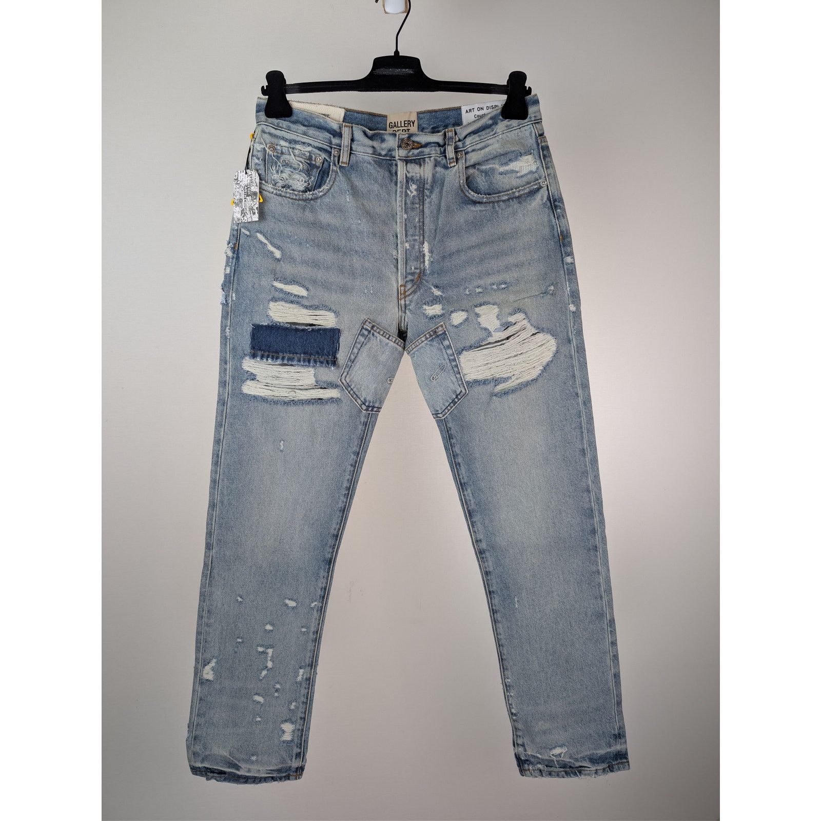 Gallery Dept. o1rshd1 Size: 32 x 32 / Bowery 5001 Straight-Leg Denim Jeans Size US 32 / EU 48 - 1 Thumbnail