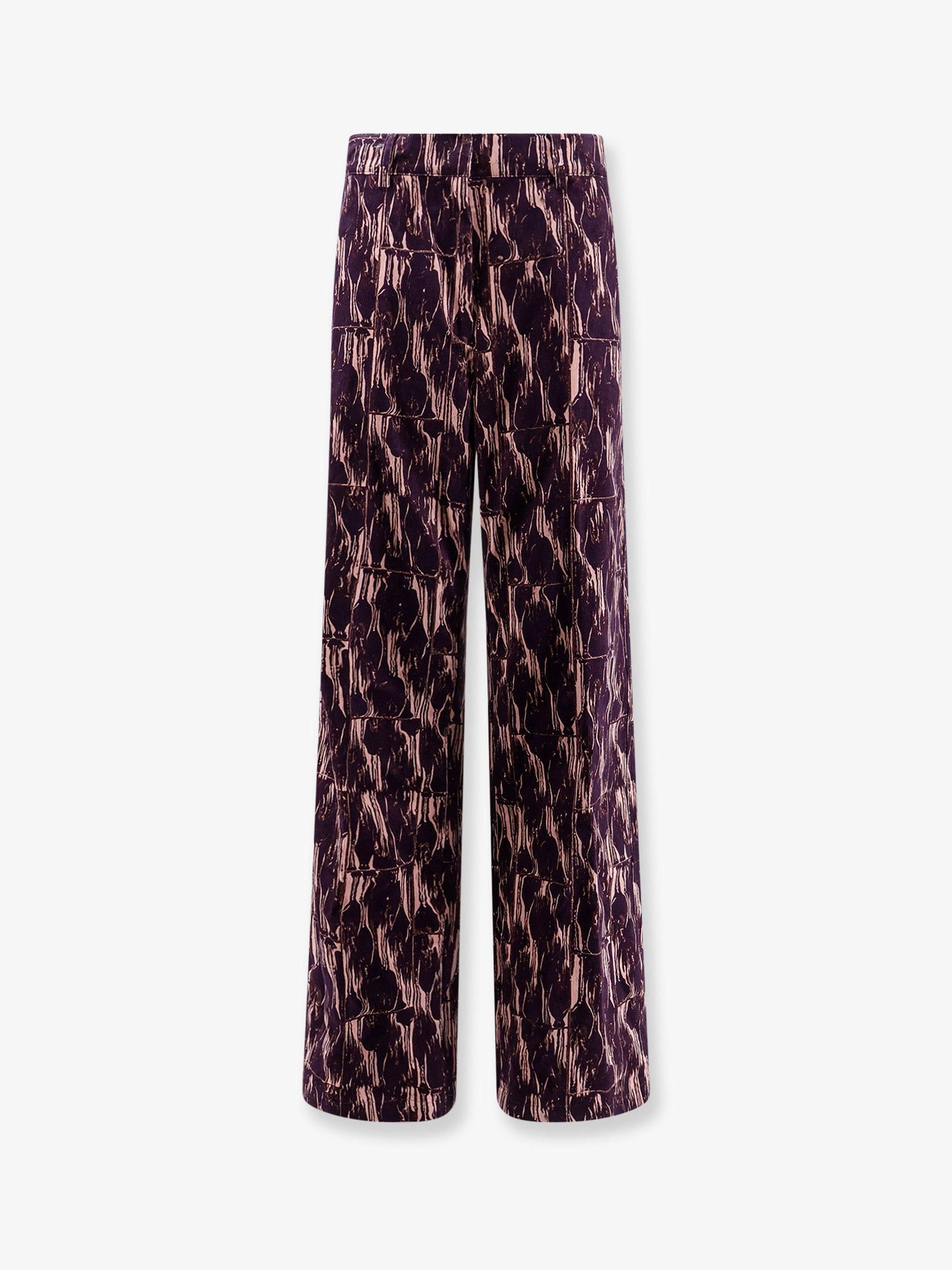 Dries Van Noten Paxy Corduroy Trousers Size 26" / US 2 / IT 38 - 1 Thumbnail