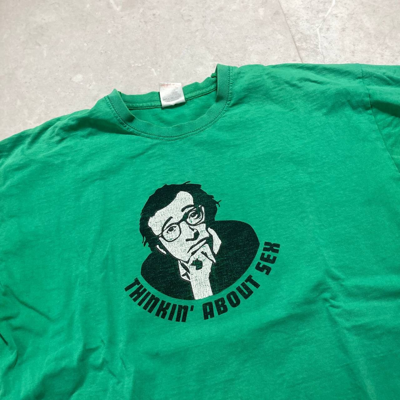 Arts & Science Vintage Woody Allen Thinking About Sex Movie Film Tee Size US M / EU 48-50 / 2 - 2 Thumbnail
