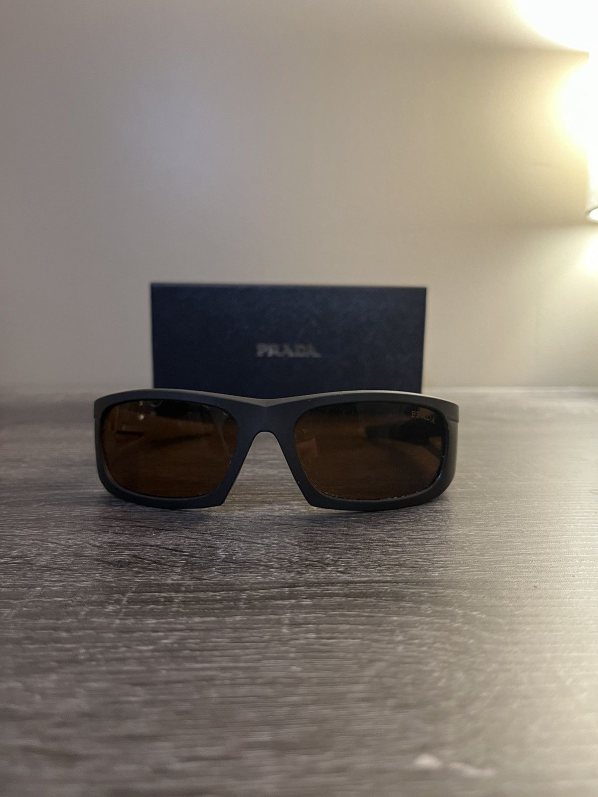 Prada Prada Red Tab Sunglasses Size ONE SIZE - 4 Thumbnail