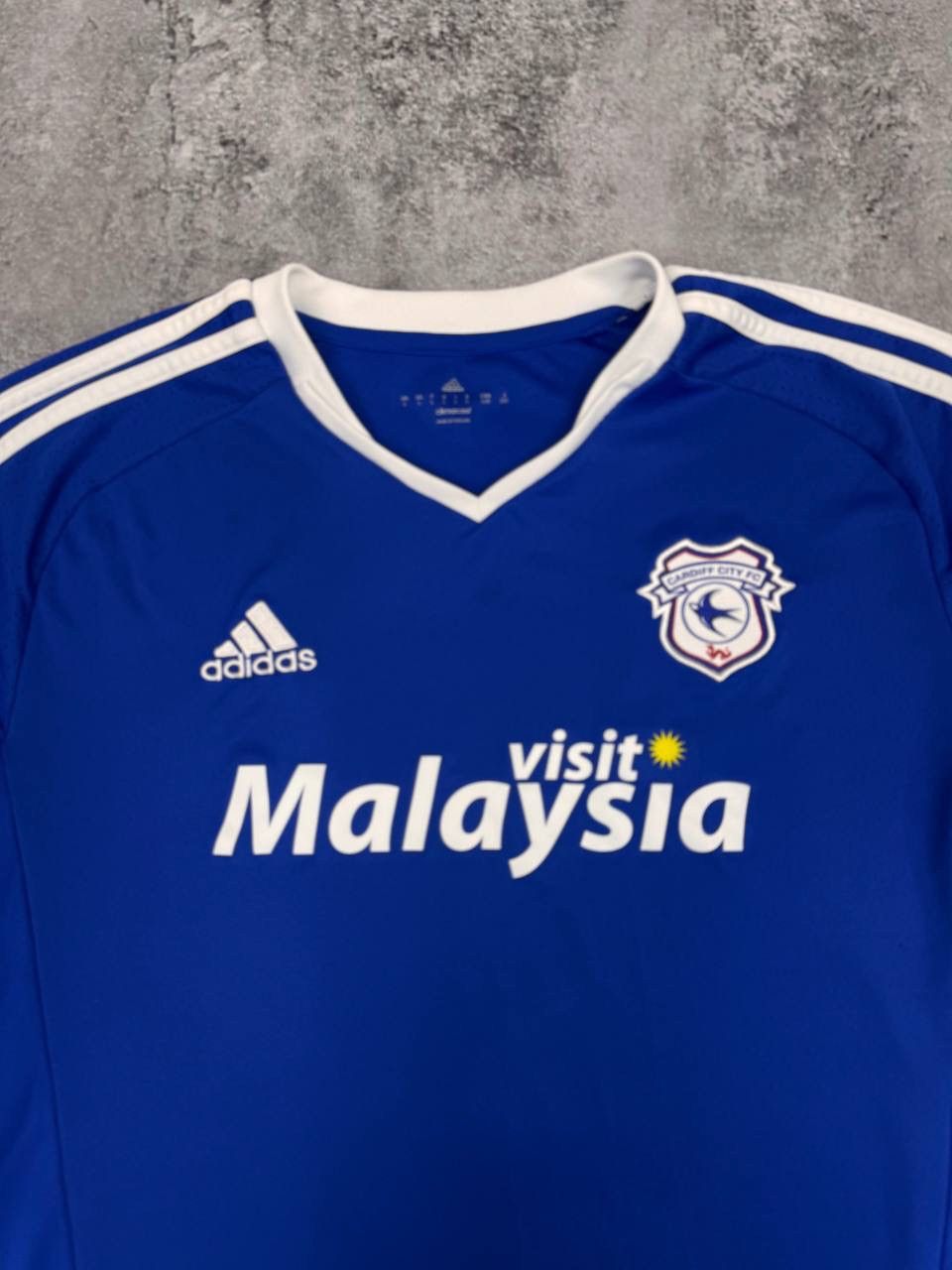 Adidas Adidas Cardiff City Home Jersey2017-2018 Visit Malaysia Blue Size US L / EU 52-54 / 3 - 2 Thumbnail