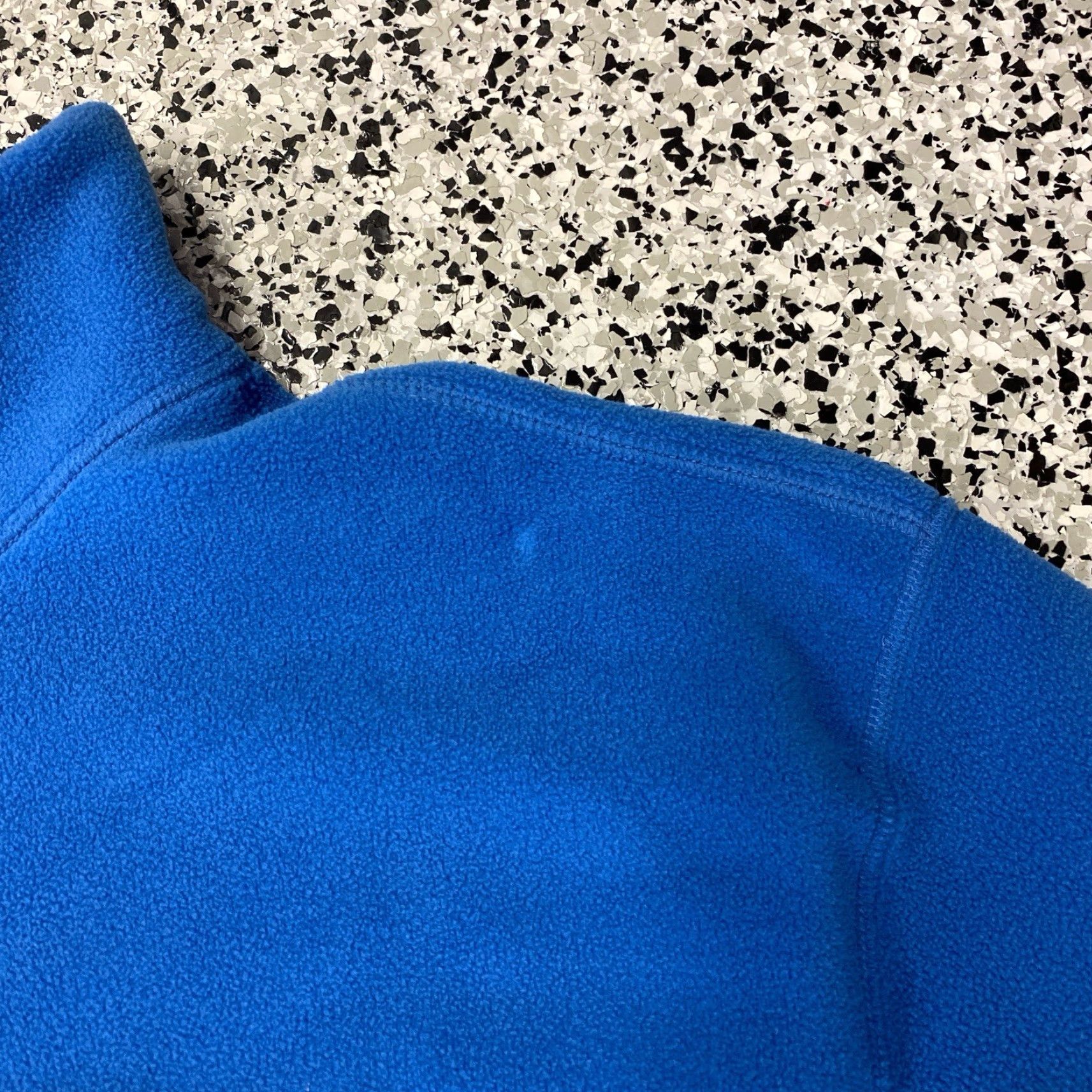 Vintage VINTAGE Polo Sport Sweater Men XL Blue Fleece 1/4 Zip Logo Zipper Pullover Mock Neck 90s Classic Outdoor Streetwear Size US XL / EU 56 / 4 - 3 Thumbnail