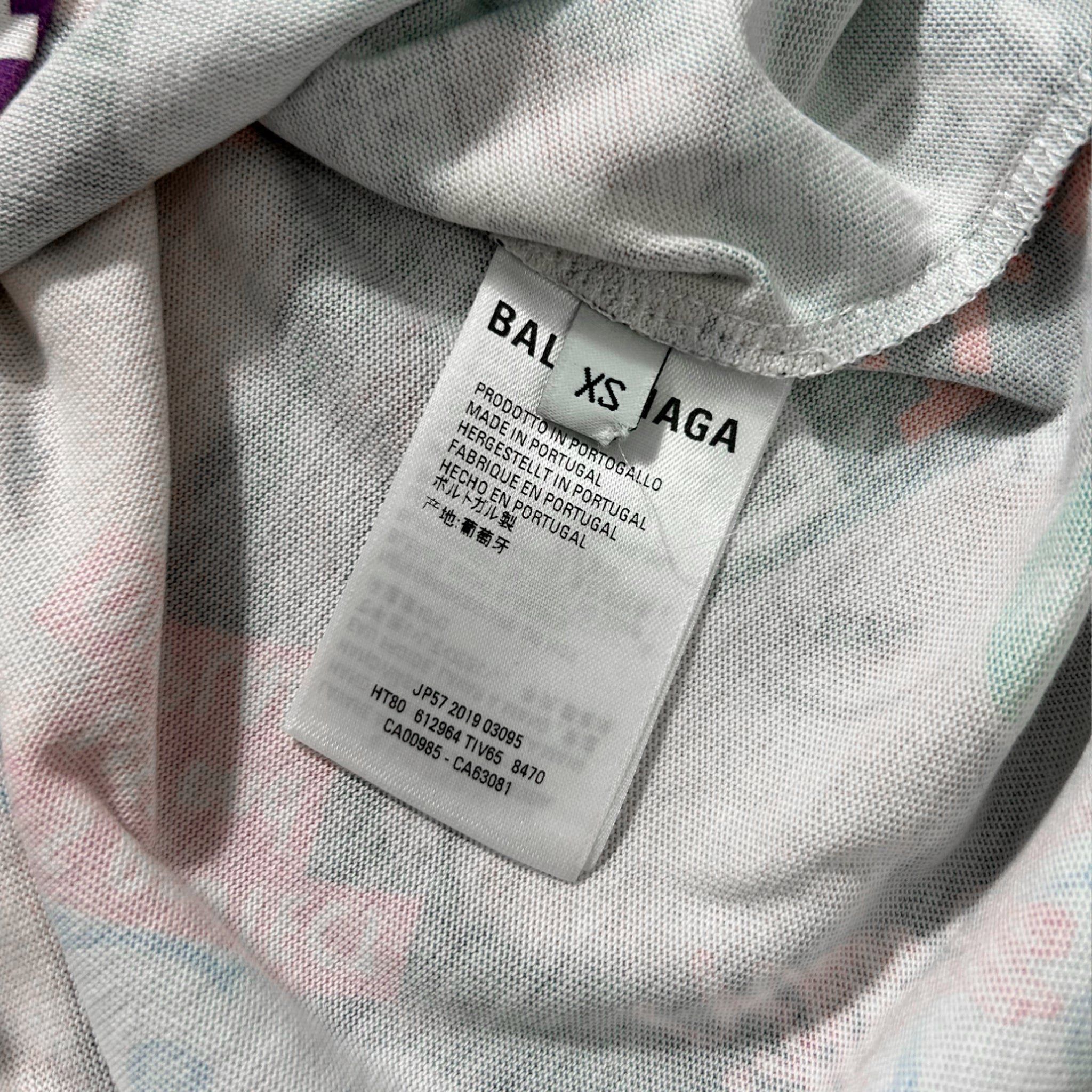 Balenciaga Balenciaga 2000's Magazine Print Graphic T-Shirt Multicolor Size US XS / EU 42 / 0 - 7 Thumbnail