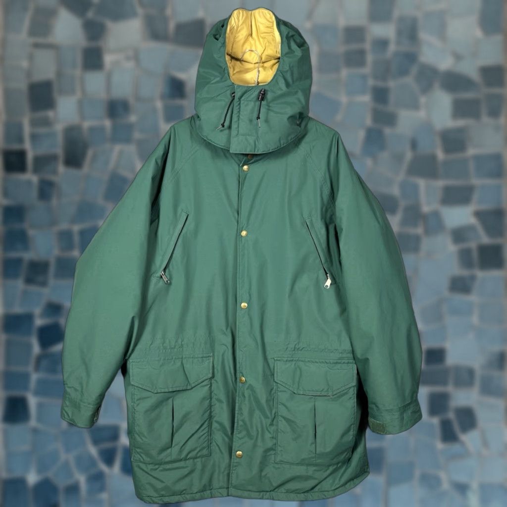 Vintage VINTAGE L.L. Bean Coat Mens LT Gore-Tex Thinsulate Parka 90s Green Water Resistant Navy? Size US L / EU 52-54 / 3 - 1 Thumbnail