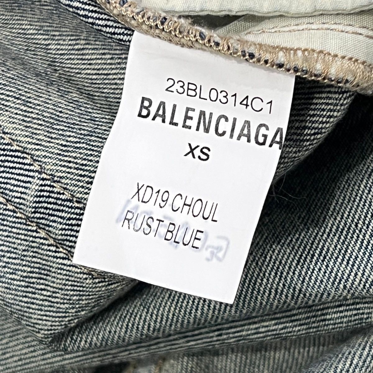 Balenciaga BALENCIAGA 24SS Demna Gvasalia Destroyed Cotton Buggy Pants Size US 30 / EU 46 - 5 Thumbnail