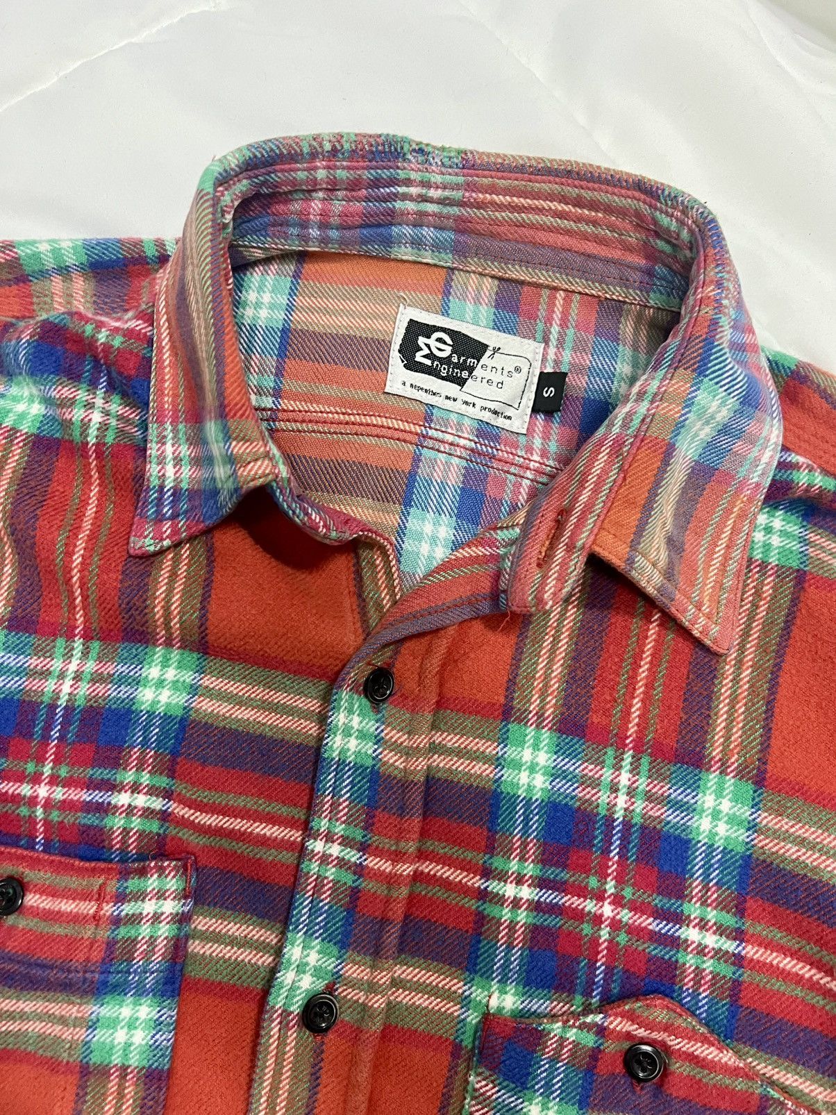 Engineered Garments × Nepenthes Nepenthes New York Engineered Garments Flannel Shirt Size US S / EU 44-46 / 1 - 6 Thumbnail