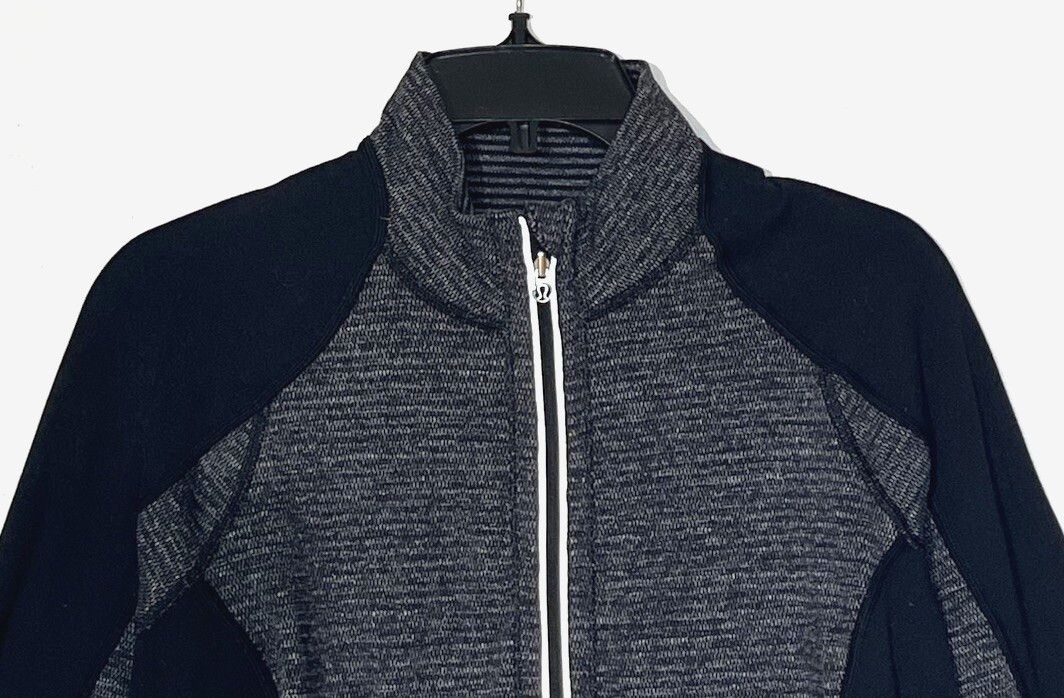 Lululemon Lululemon Run U-Turn Mini Check Pique Reversible Pullover Size M / US 6-8 / IT 42-44 - 14 Thumbnail