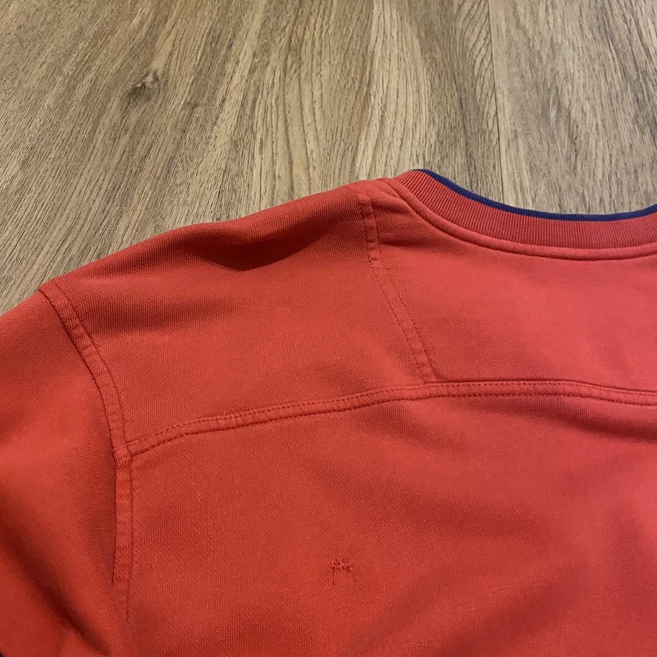 Nike vintage 90s Boxy Nike red and navy sweatshirt Size US S / EU 44-46 / 1 - 5 Thumbnail