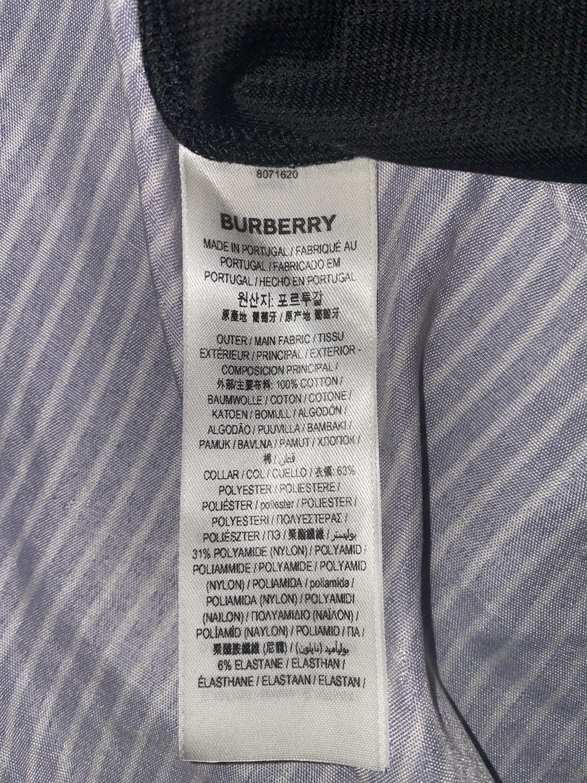 Burberry Burberry Cody Black Polo Size US M / EU 48-50 / 2 - 8 Thumbnail