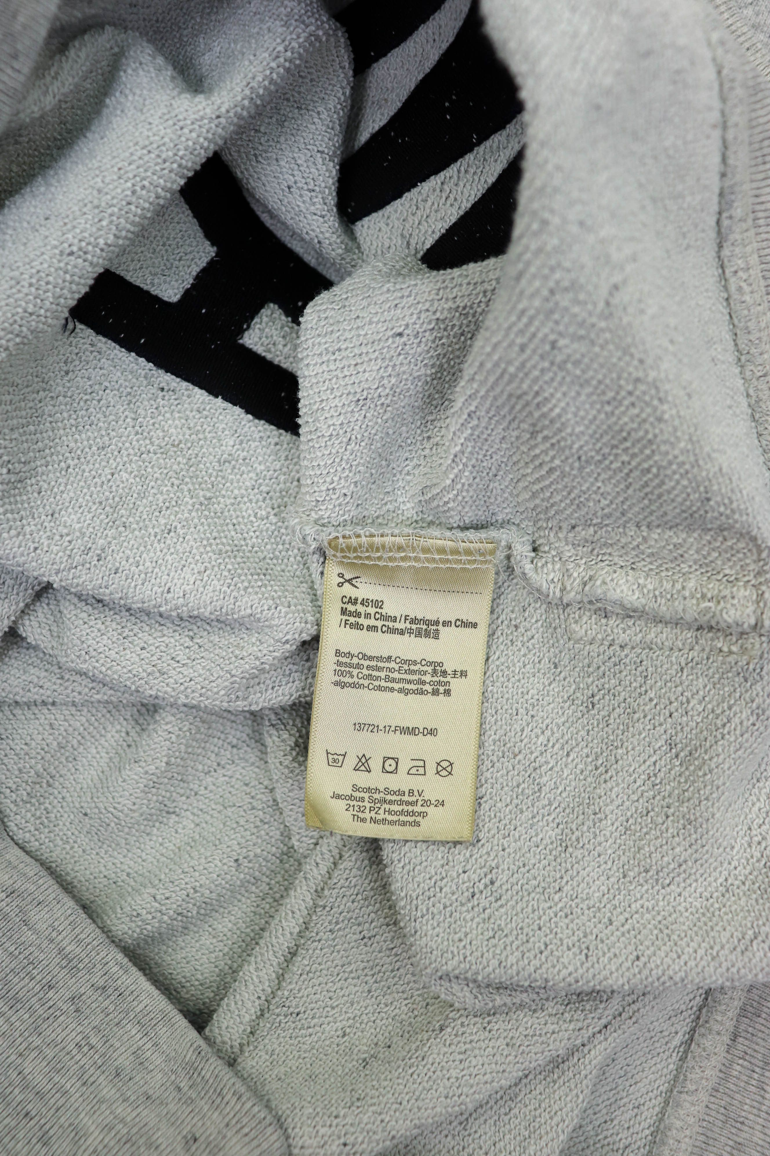 Scotch & Soda Scotch & Soda ABlauw Heather Gray Crewneck Sweatshirt Size US L / EU 52-54 / 3 - 14 Thumbnail