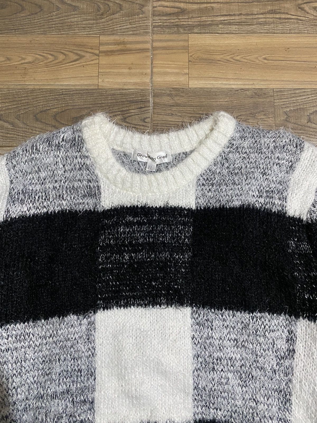 Japanese Brand MOHAIR SWEATERS GROWTH BY GRAIL Size US L / EU 52-54 / 3 - 2 Thumbnail