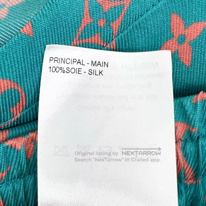 Louis Vuitton Louis Vuitton size US 46 Lake green logo, old flower, print Size US 30 / EU 46 - 7 Thumbnail
