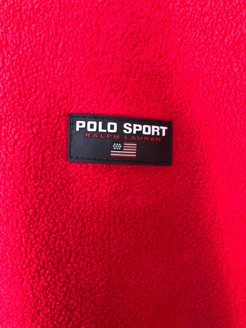 Polo Ralph Lauren × Vintage Vintage Polo Sport Fleece Jacket Made In Usa Size US S / EU 44-46 / 1 - 6 Thumbnail
