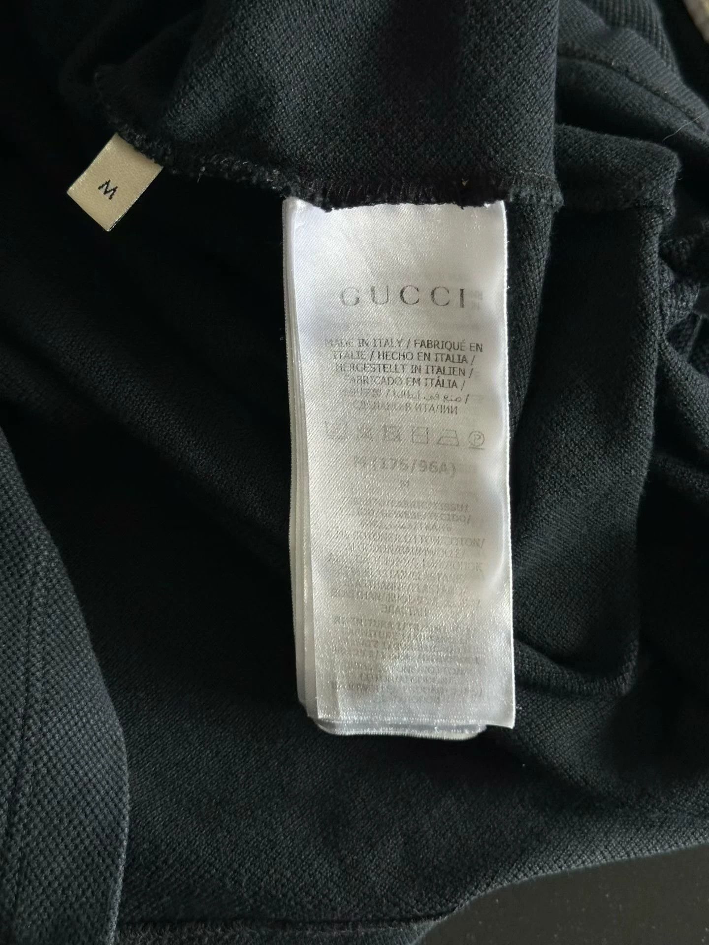 Gucci Gucci Side Logo Reflective Polo M Size US M / EU 48-50 / 2 - 4 Thumbnail