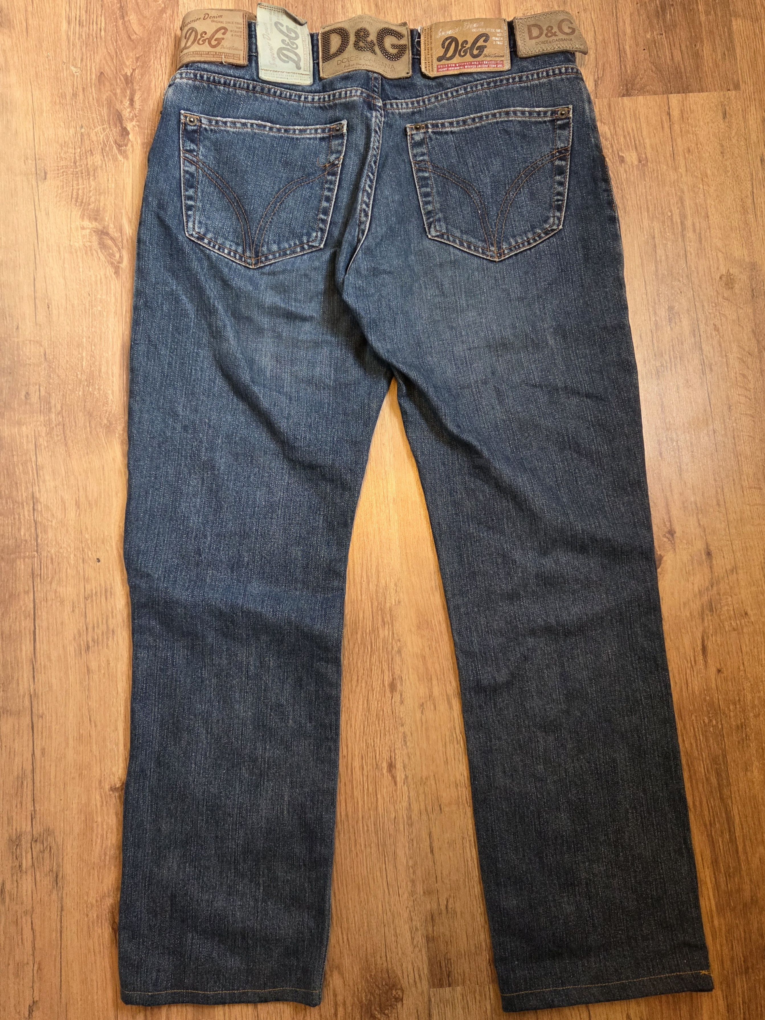 Dolce & Gabbana Dolce & Gabbana leather patches jeans Size US 30 / EU 46 - 4 Thumbnail