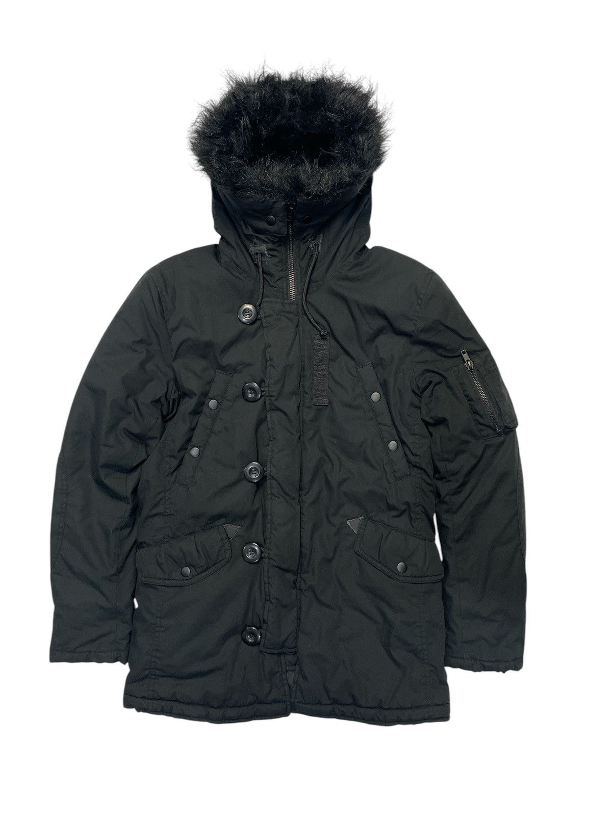 If Six Was Nine Vanquish Fur Hoodie Bomber Jacket Size US S / EU 44-46 / 1 - 1 Thumbnail