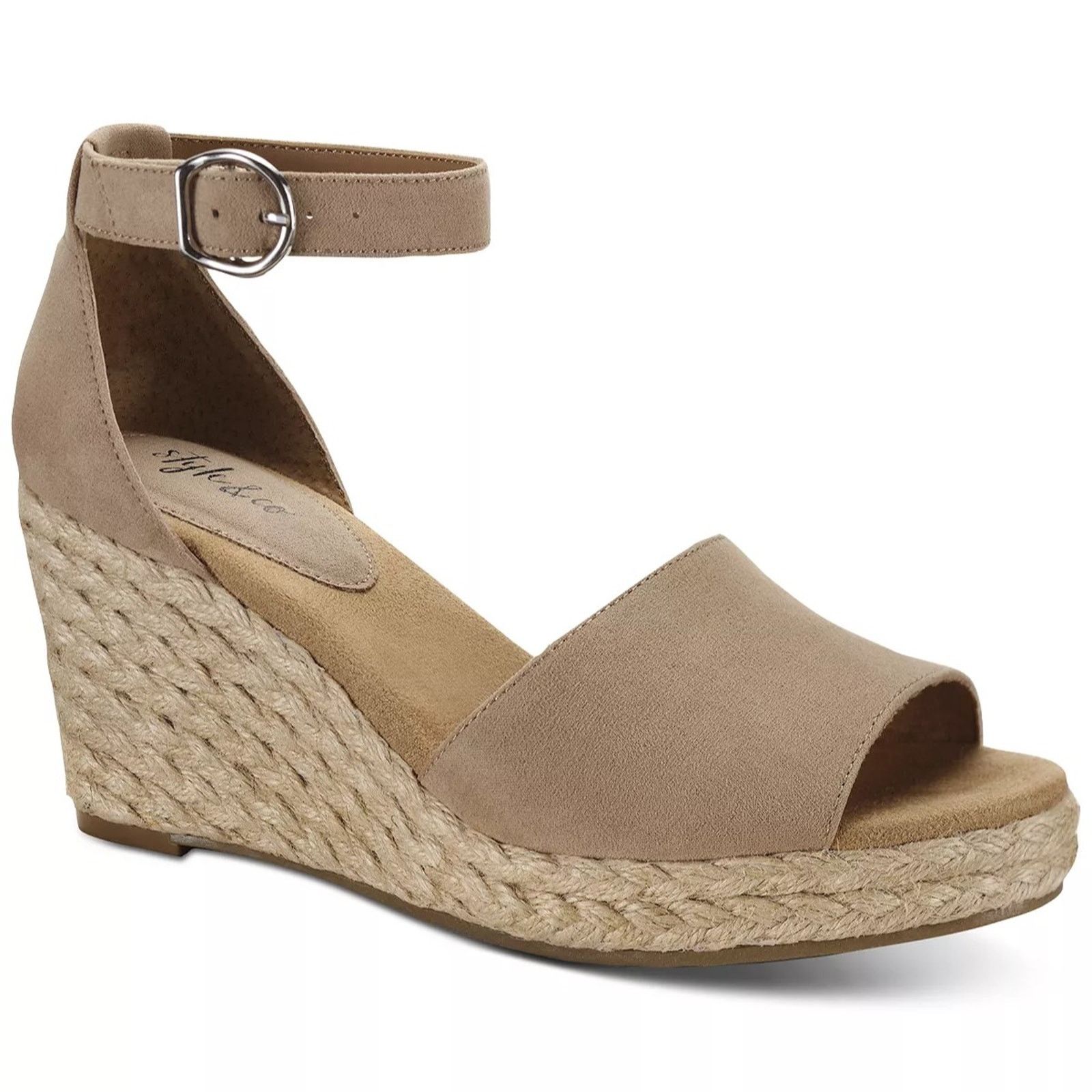 The Unbranded Brand Style & Co Women Espadrilles Wedge Casual Sandals Size 11M Size US 11 / IT 41 - 1 Thumbnail