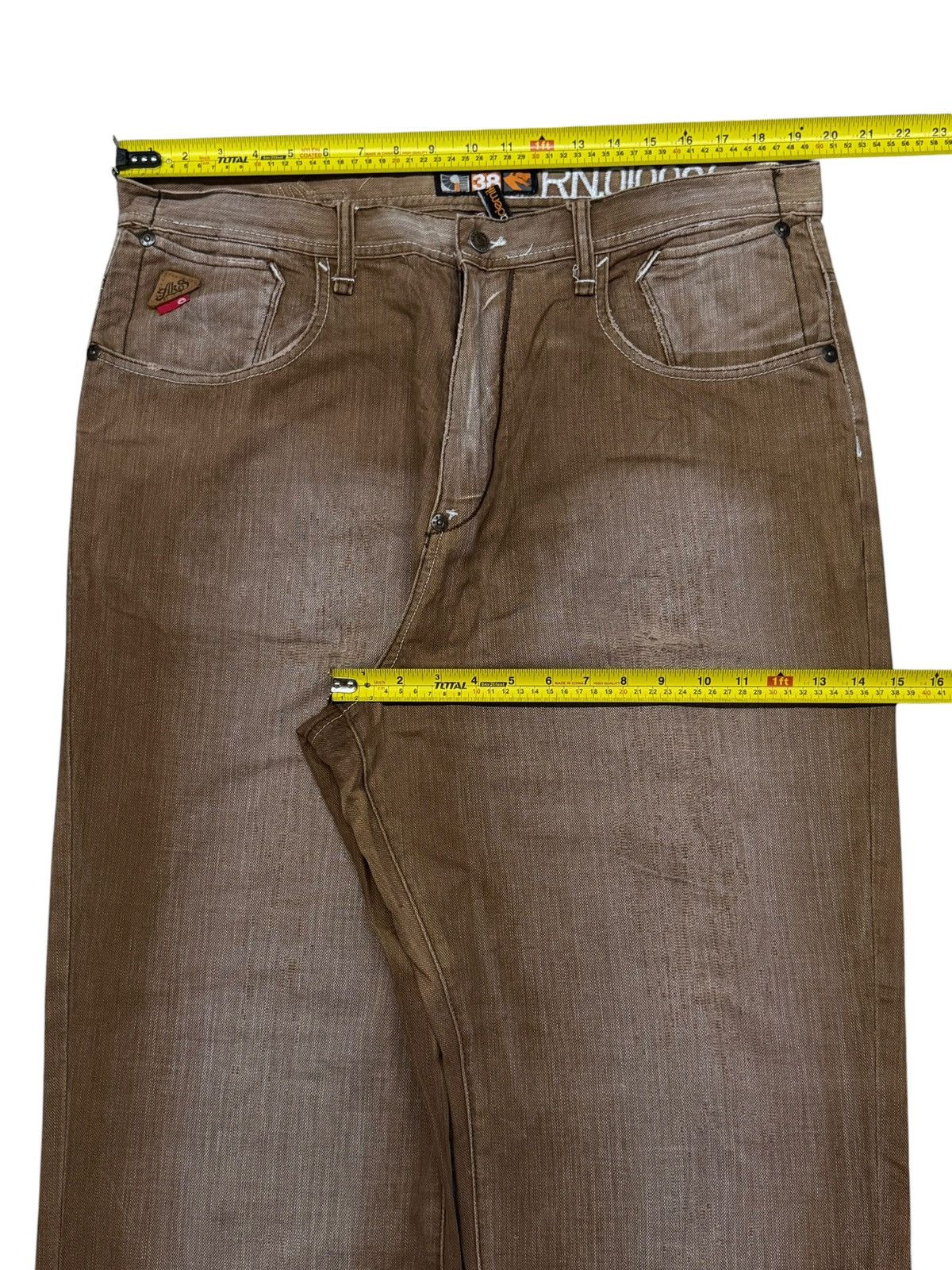 Akademiks Vintage Y2K Akademiks 101 Denim Jeans | Baggy Wide Leg | W39 Size US 39 - 16 Thumbnail