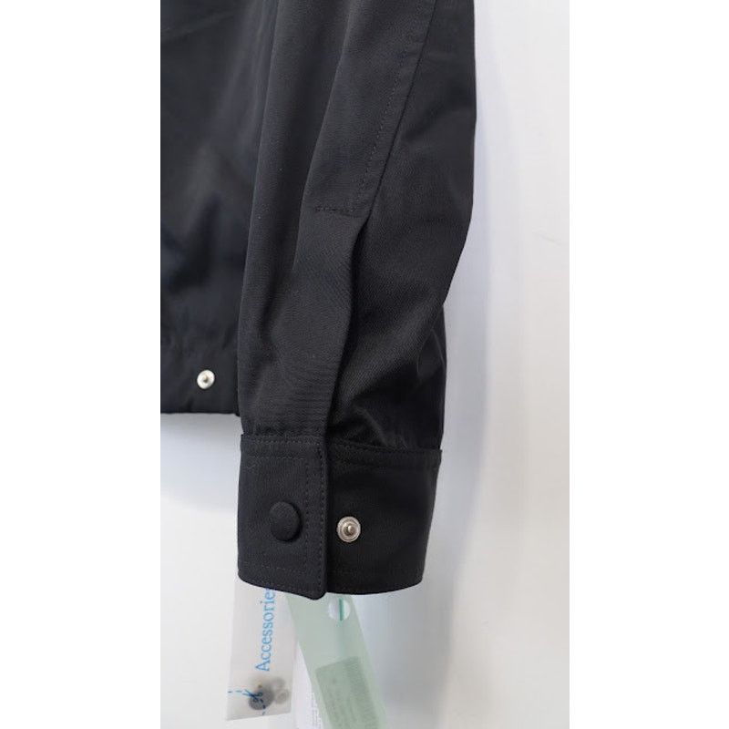 Off-White o1rshd1 Exact Opposite Shirt Jacket in Black/White Size US M / EU 48-50 / 2 - 11 Thumbnail