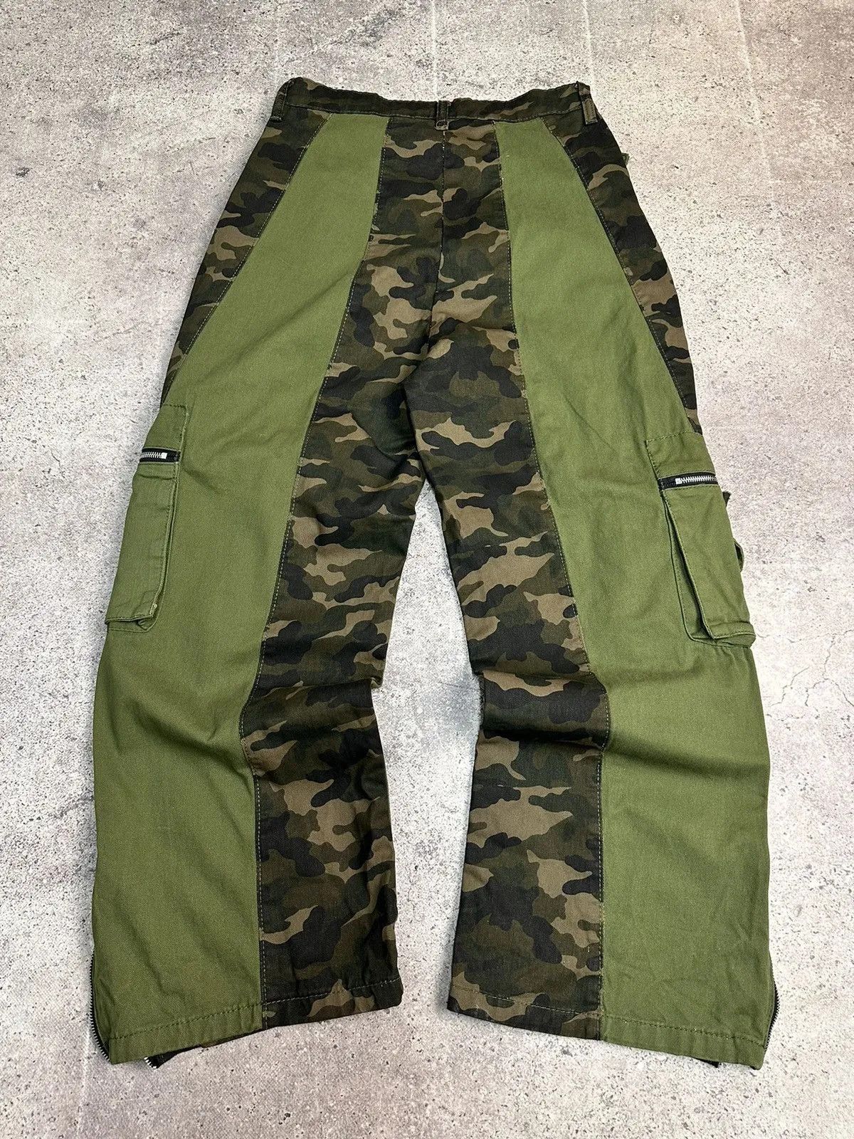 Hysteric Glamour Baggy Flare Military Cargo Pants LGB GOA x IfSixWasNine Size US 32 / EU 48 - 10 Thumbnail