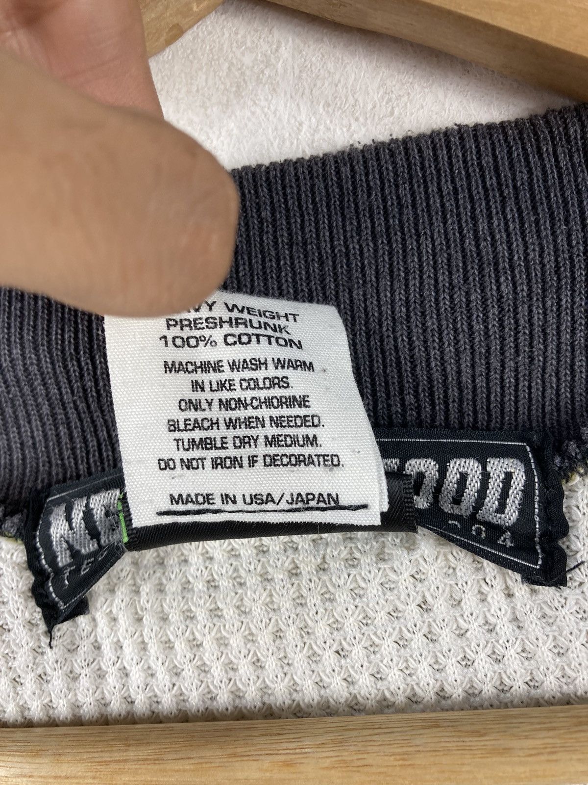 Japanese Brand × Neighborhood Neighborhood Technical Apparel 3204 NBHD Army Bomber Sweater Size US L / EU 52-54 / 3 - 9 Thumbnail