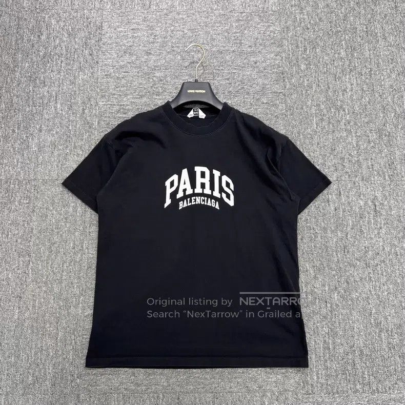 Balenciaga Balenciaga Letter Embroidered Short Sleeve Size US XS / EU 42 / 0 - 1 Thumbnail