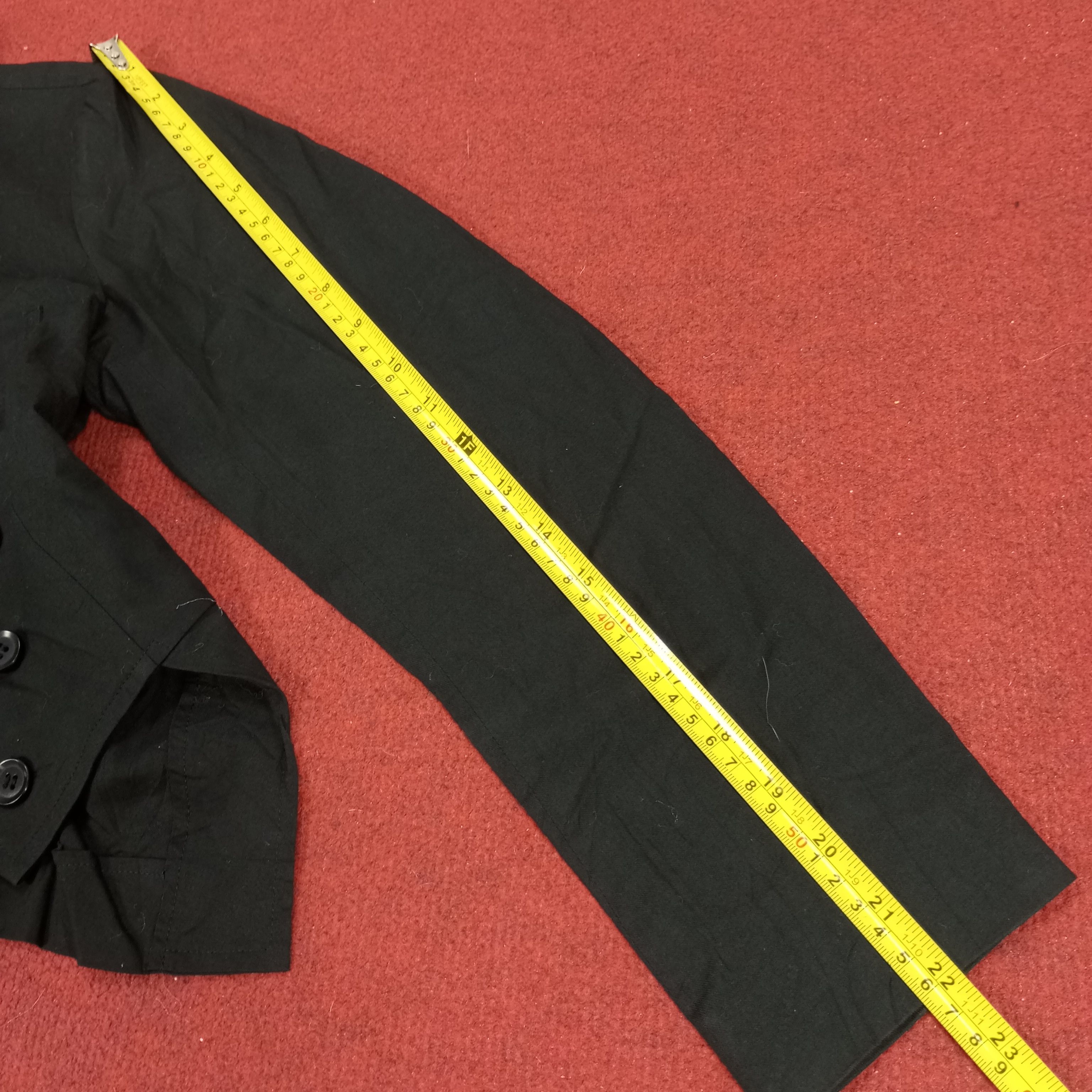 Vintage × Y's × Yohji Yamamoto Y's by Yohji Yamamoto Japanese Designer Fashion Style Jacket Size XXS / US 00 / IT 34 - 11 Thumbnail