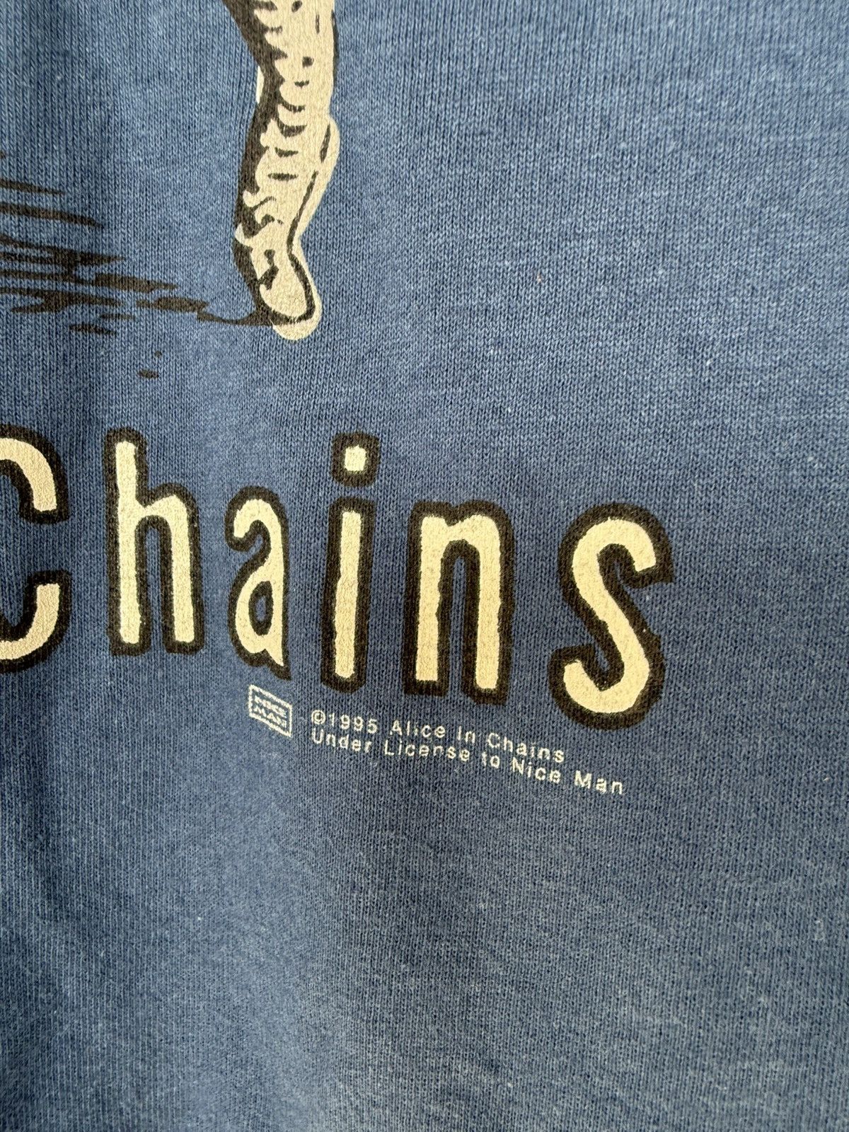 Vintage 1995 Alice In Chains Shirt Size US XL / EU 56 / 4 - 3 Thumbnail