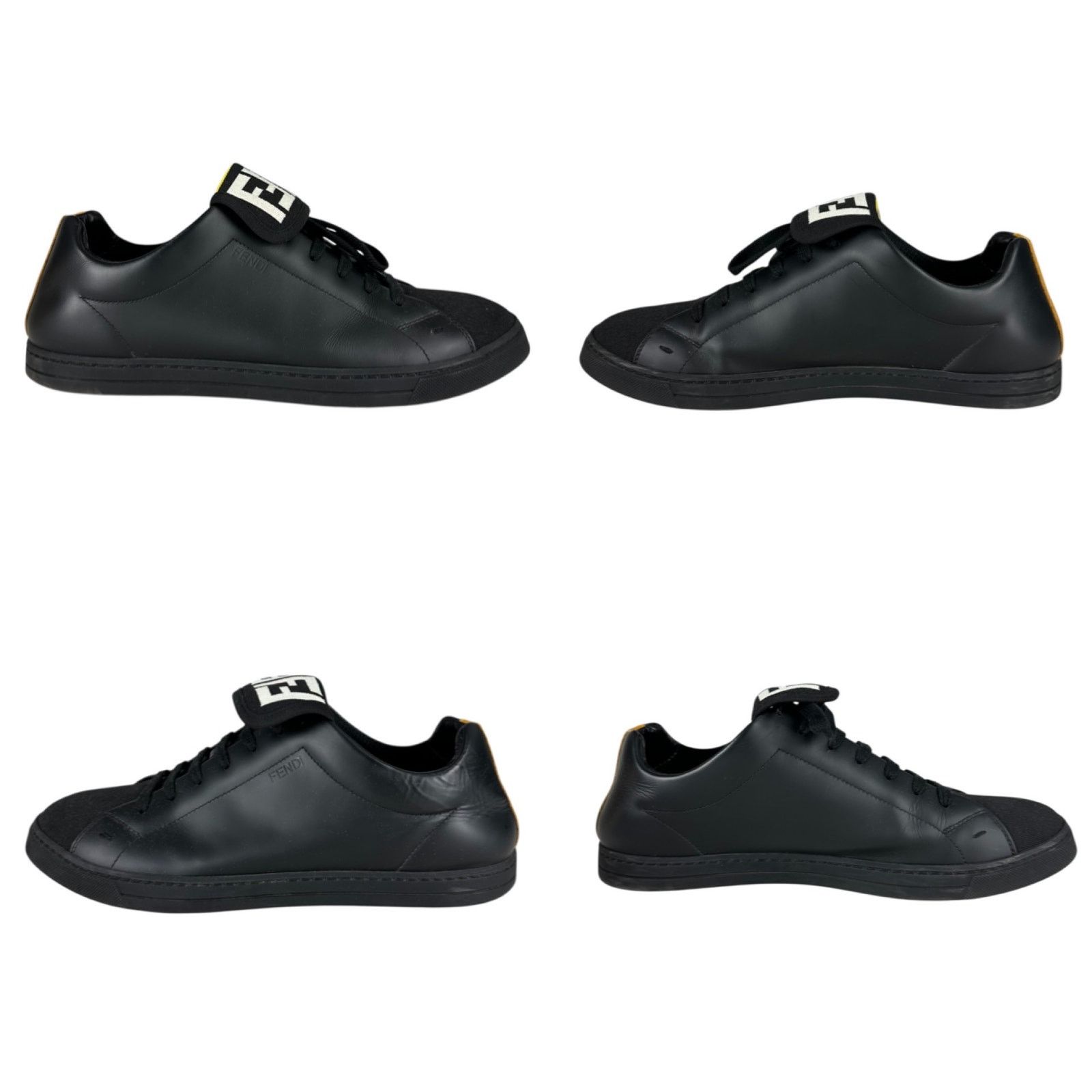 Fendi Fendi Leather Sneakers Size US 8 / EU 41 - 2 Thumbnail