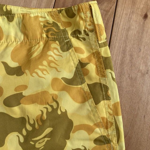 Bape BAPE Fire camo nylon shorts a bathing ape flame NIGO ★size L Size US 34 / EU 50 - 3 Thumbnail
