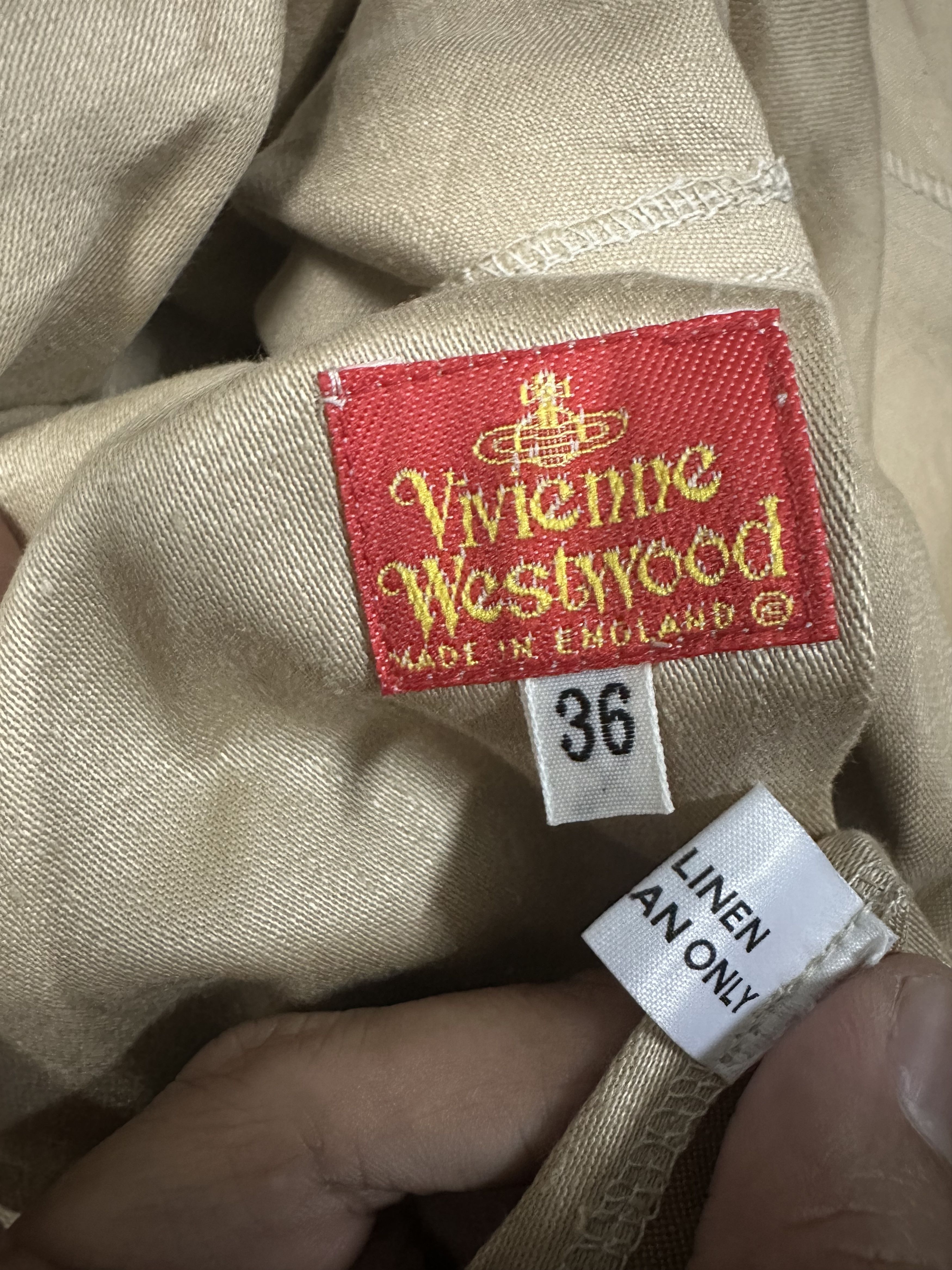 Vivienne Westwood Vivienne Westwood Style Linen Jacket Design Rare Pieces Size US M / EU 48-50 / 2 - 10 Thumbnail