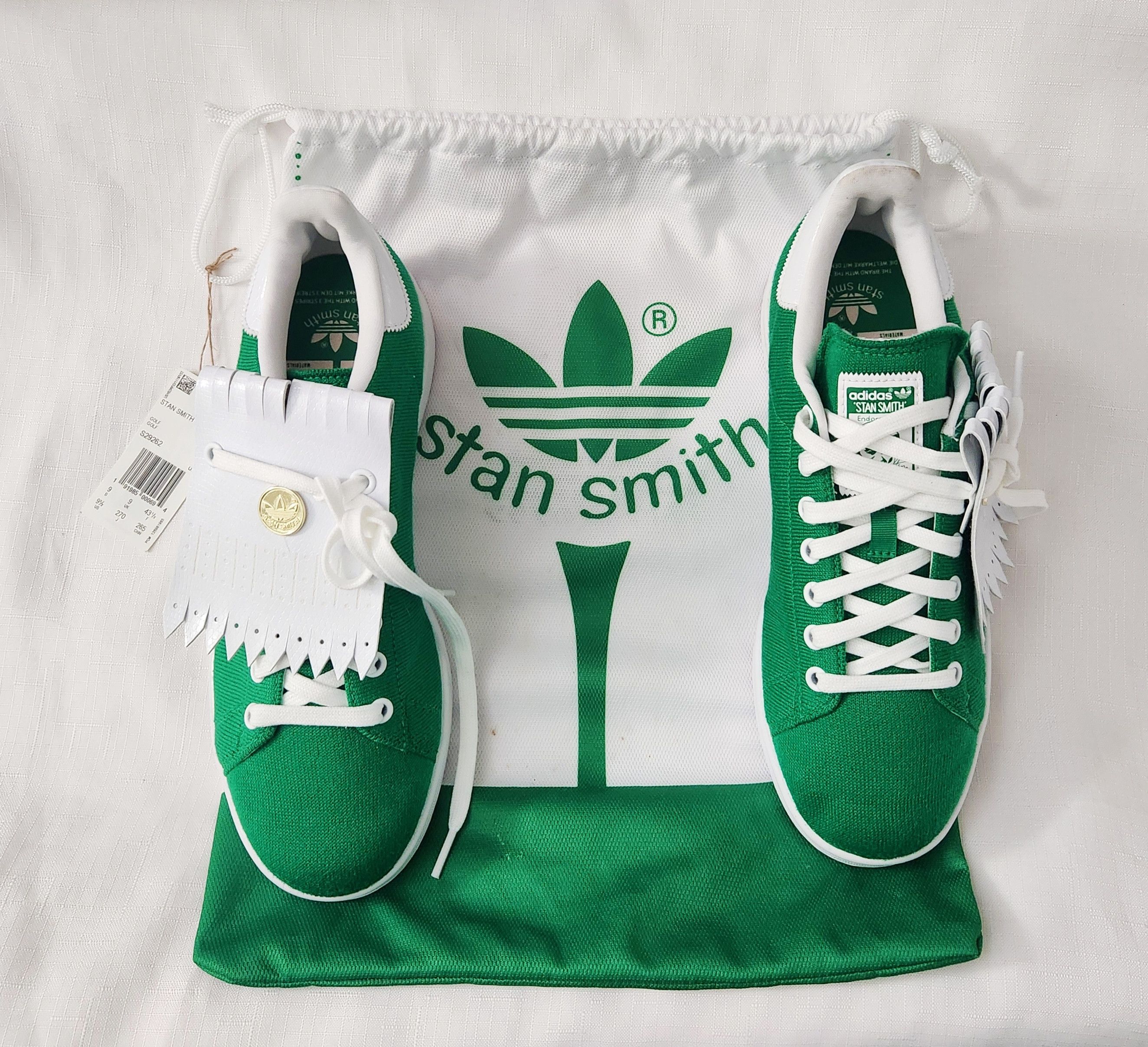 Adidas ADIDAS GOLF STAN SMITH PRIME GREEN LIMITED EDITION S29262 Size US 9.5 / EU 42-43 - 3 Thumbnail