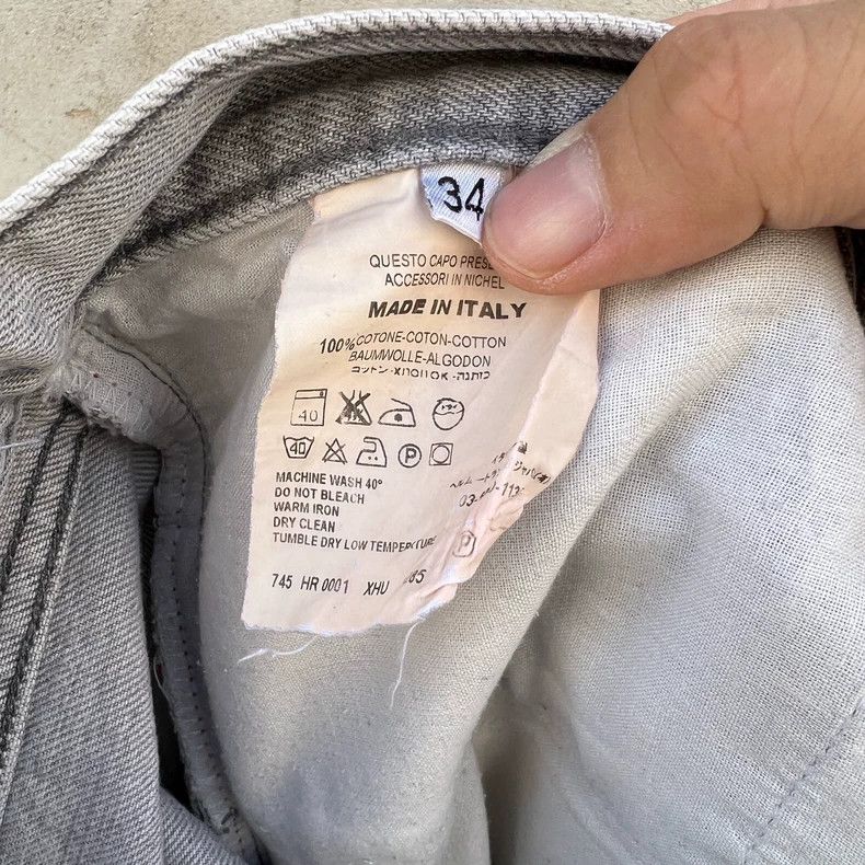 Helmut Lang HELMUT LANG Grey jeans Size US 34 / EU 50 - 4 Thumbnail