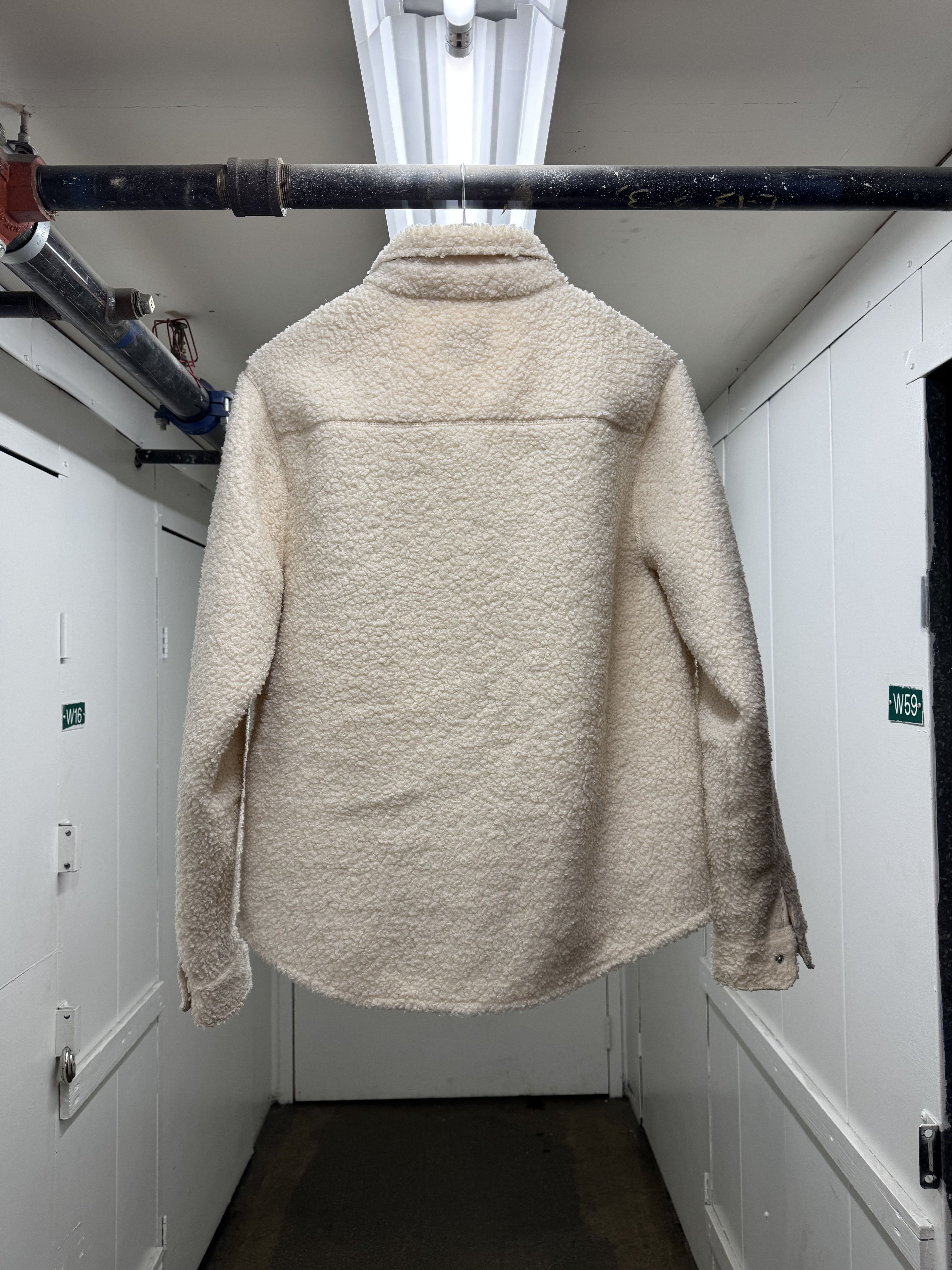 Other Goodfellow and Co Faux Shearling Fleece Cream Shirt Jacket Size US M / EU 48-50 / 2 - 5 Thumbnail