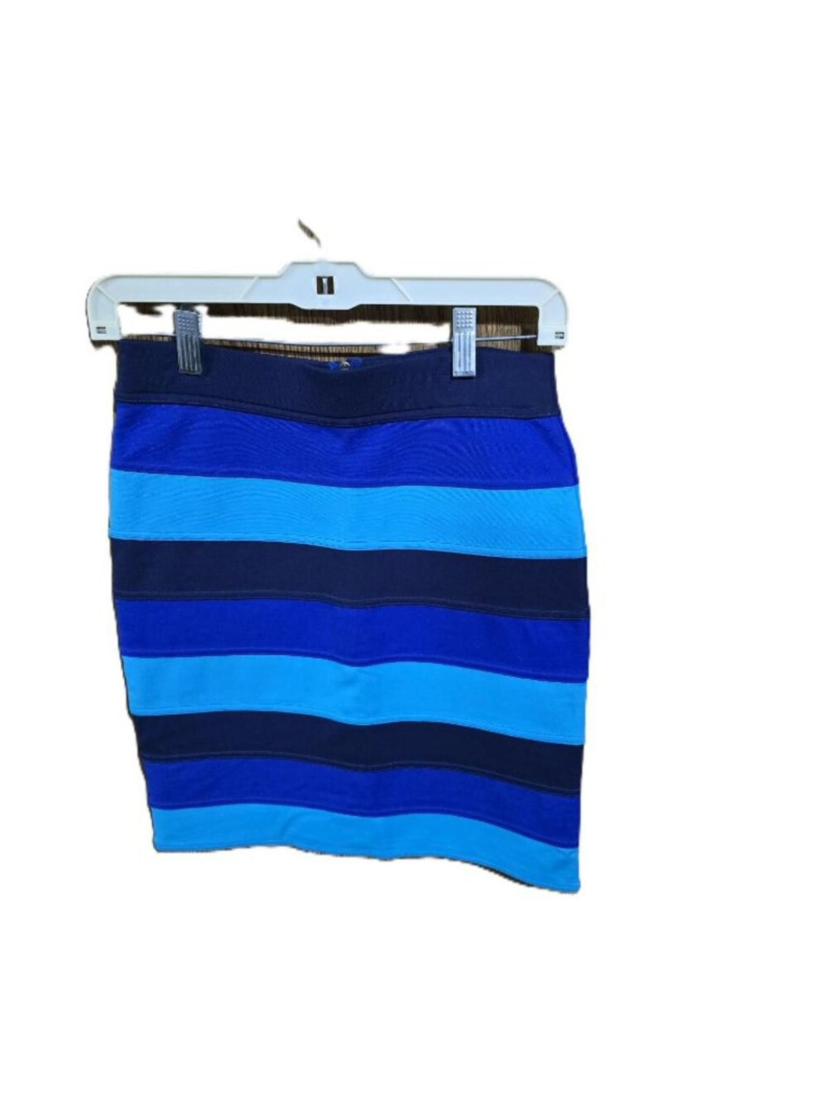 Other Lilly Pulitzer Cheyenne Pencil Skirt Blue Striped Stretch Size 28" / US 6 / IT 42 - 2 Thumbnail
