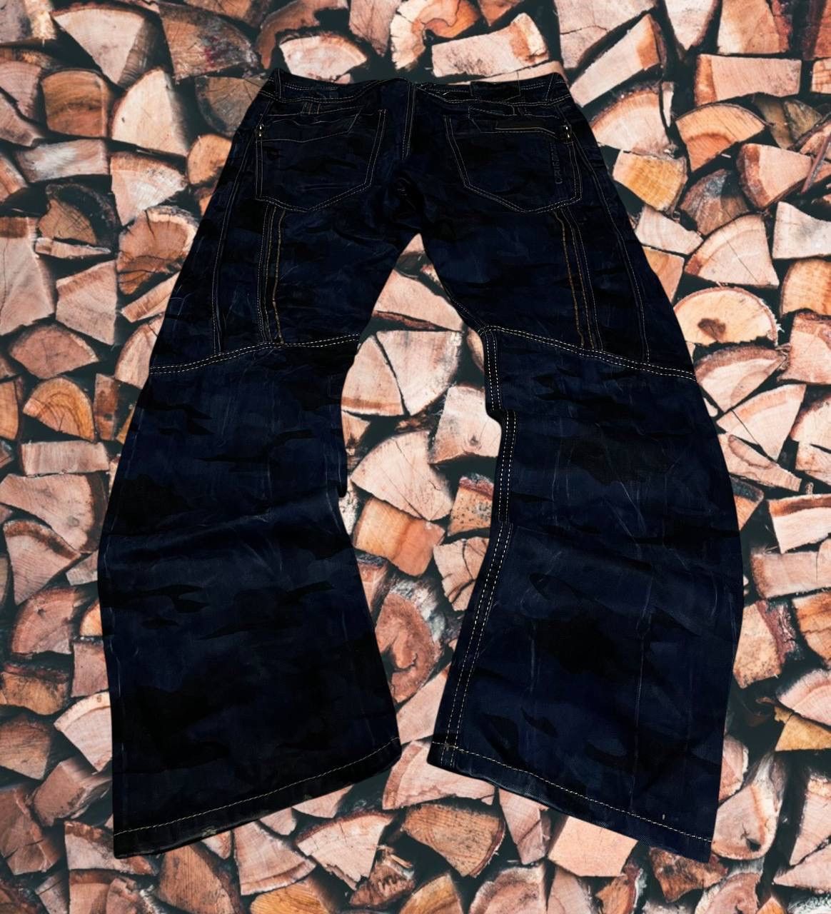 Japanese Brand × Vintage IfSixWasNine japanese Y2K Kapital style military jeans Size US 33 - 6 Thumbnail